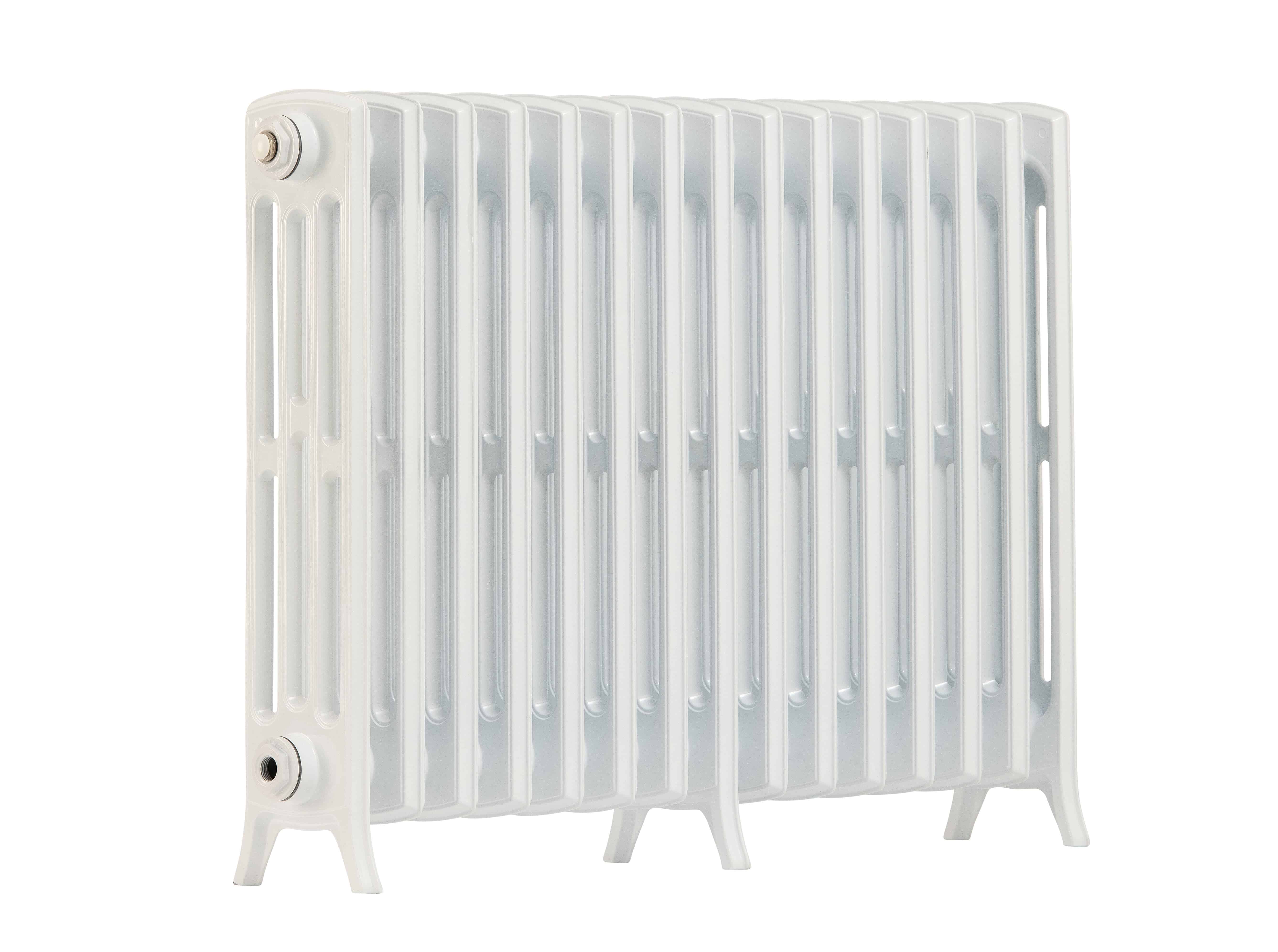 Arroll Steel Edwardian Style White Radiator Available Online