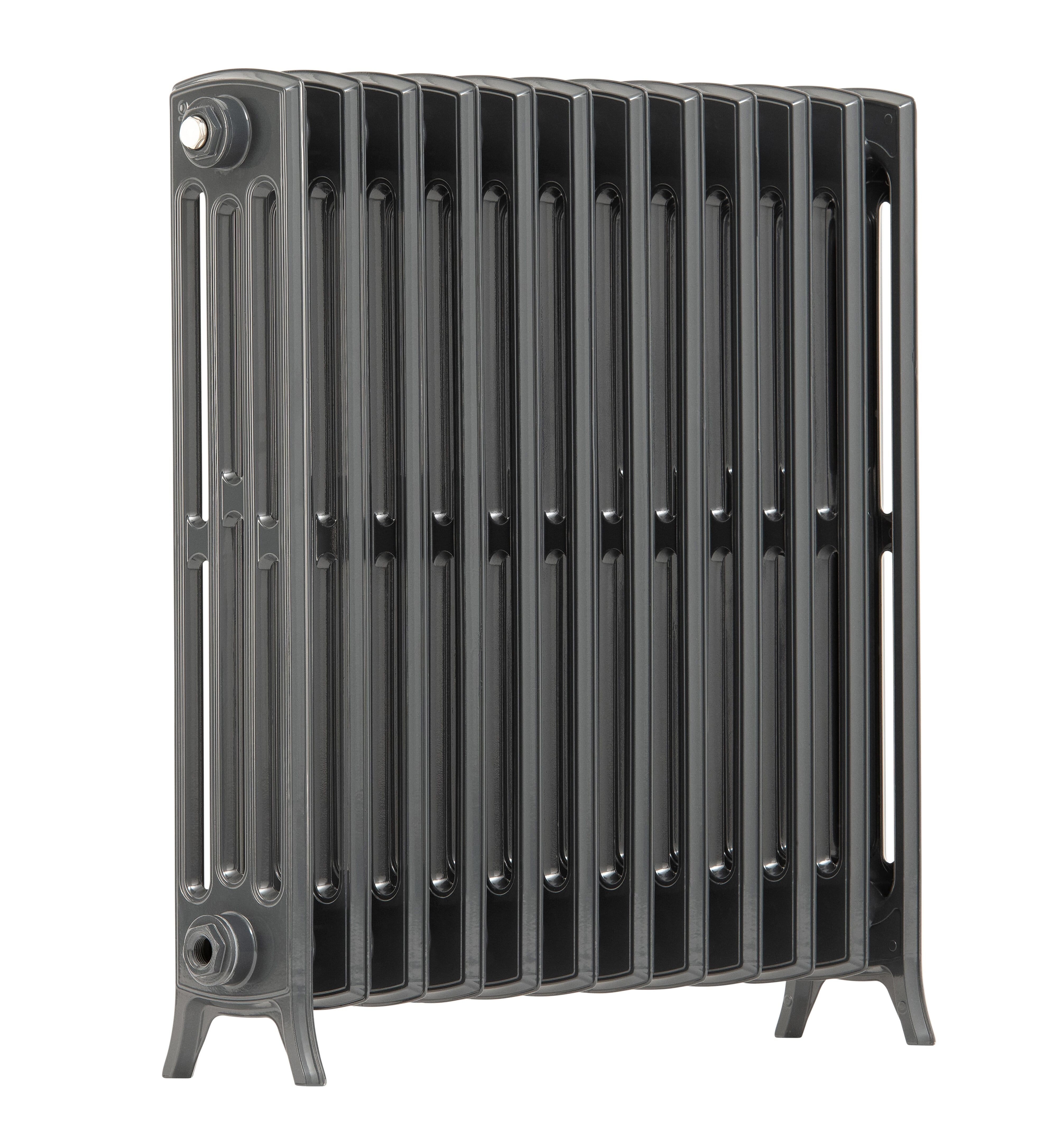 Anthracite Arroll Aluminium Edwardian Radiator 750mm Tall - NE750-12-7016
