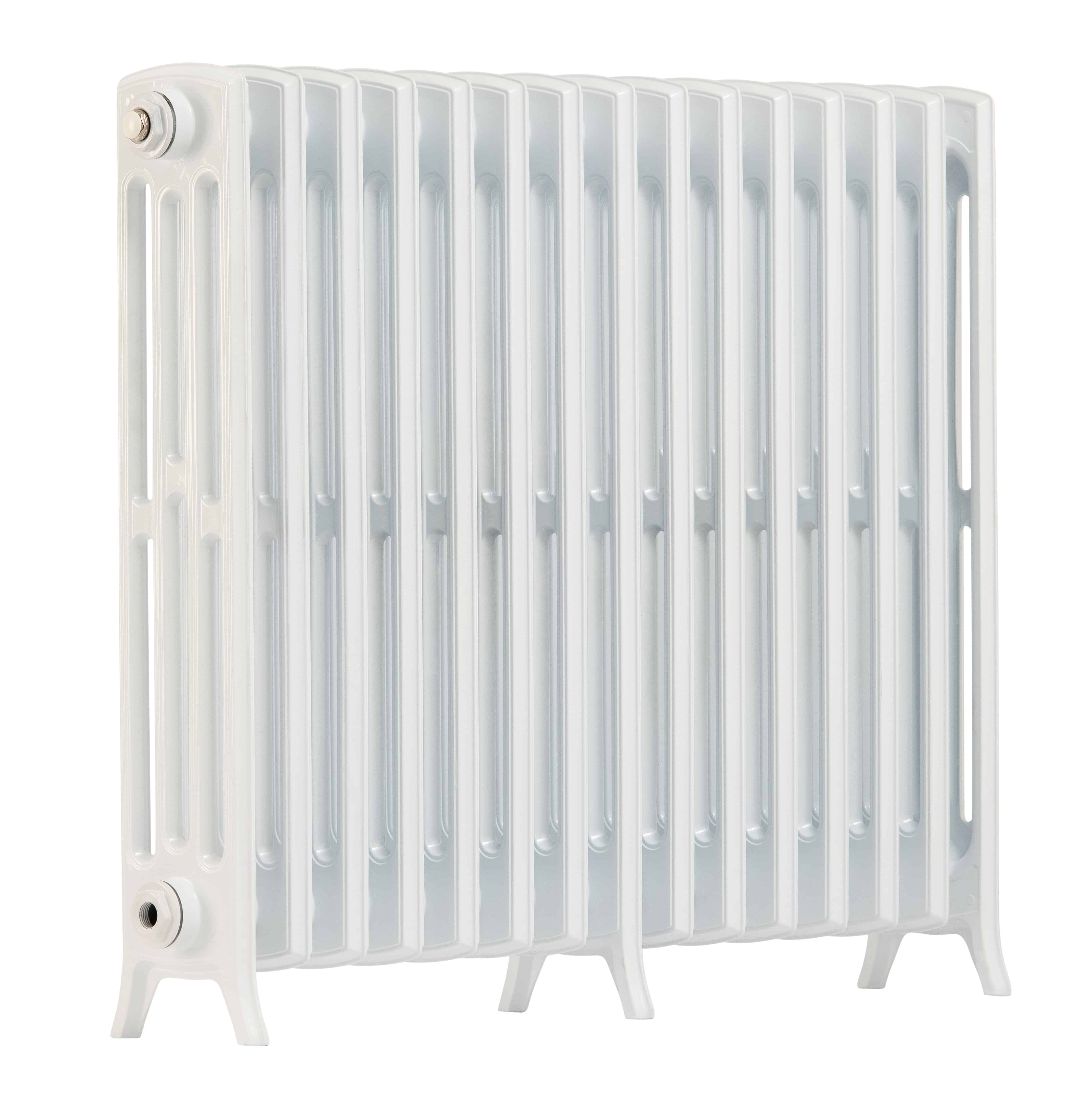 Arroll Steel Edwardian Style White Radiator Available Online