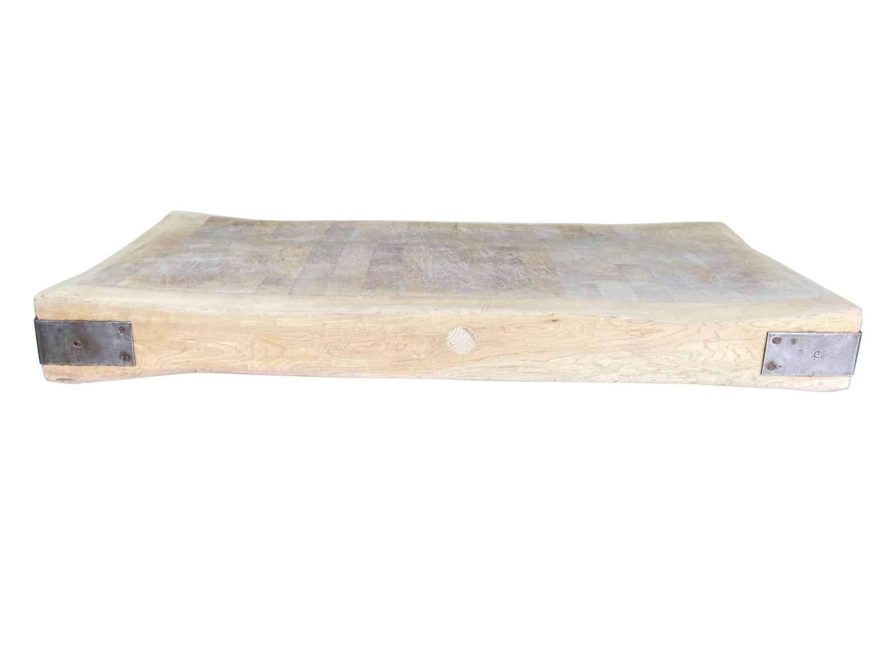 Original Salvaged Kitchen Maple Butchers Chopping Block