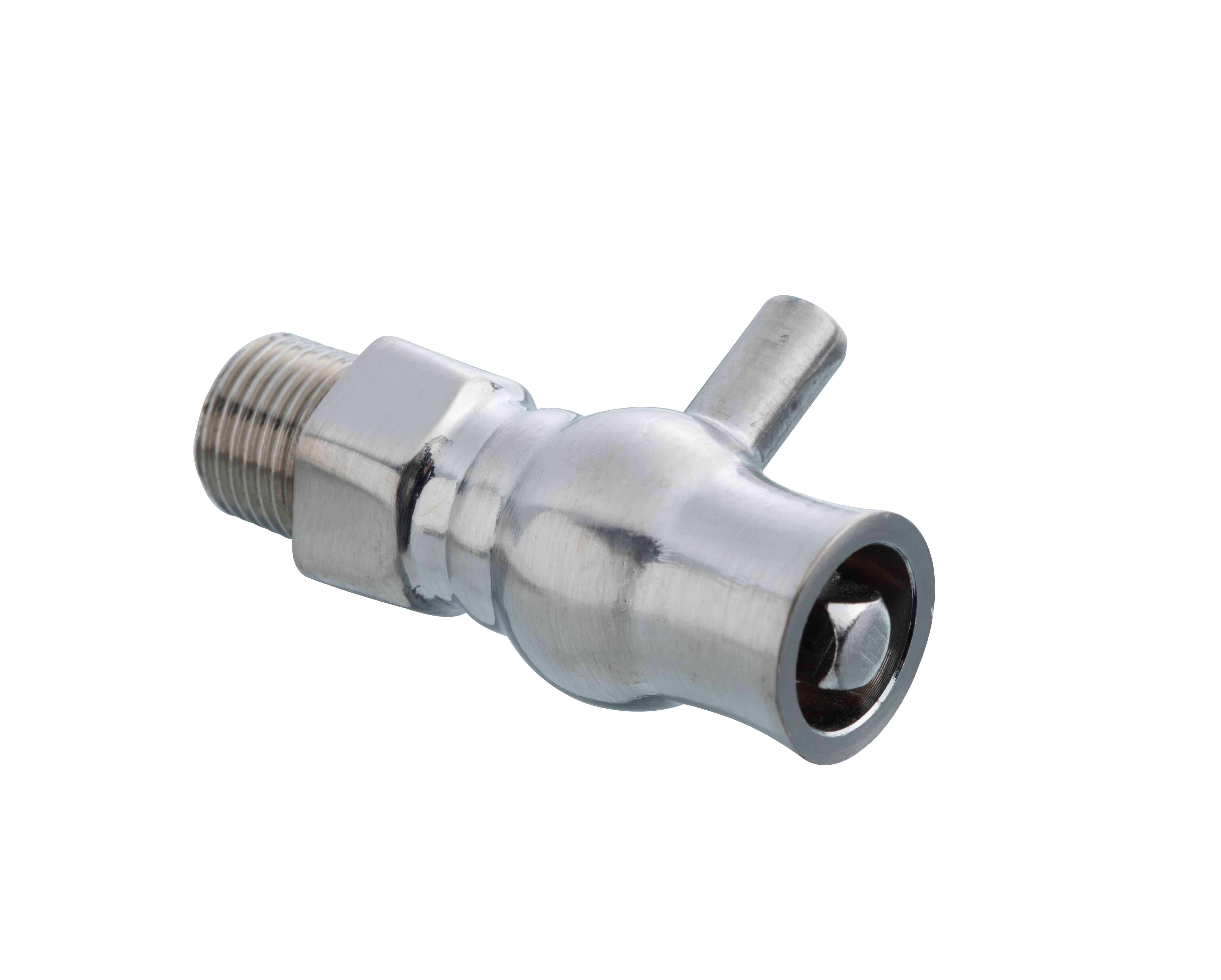 Arroll Polished Nickel Cast Iron Radiator Air Vent