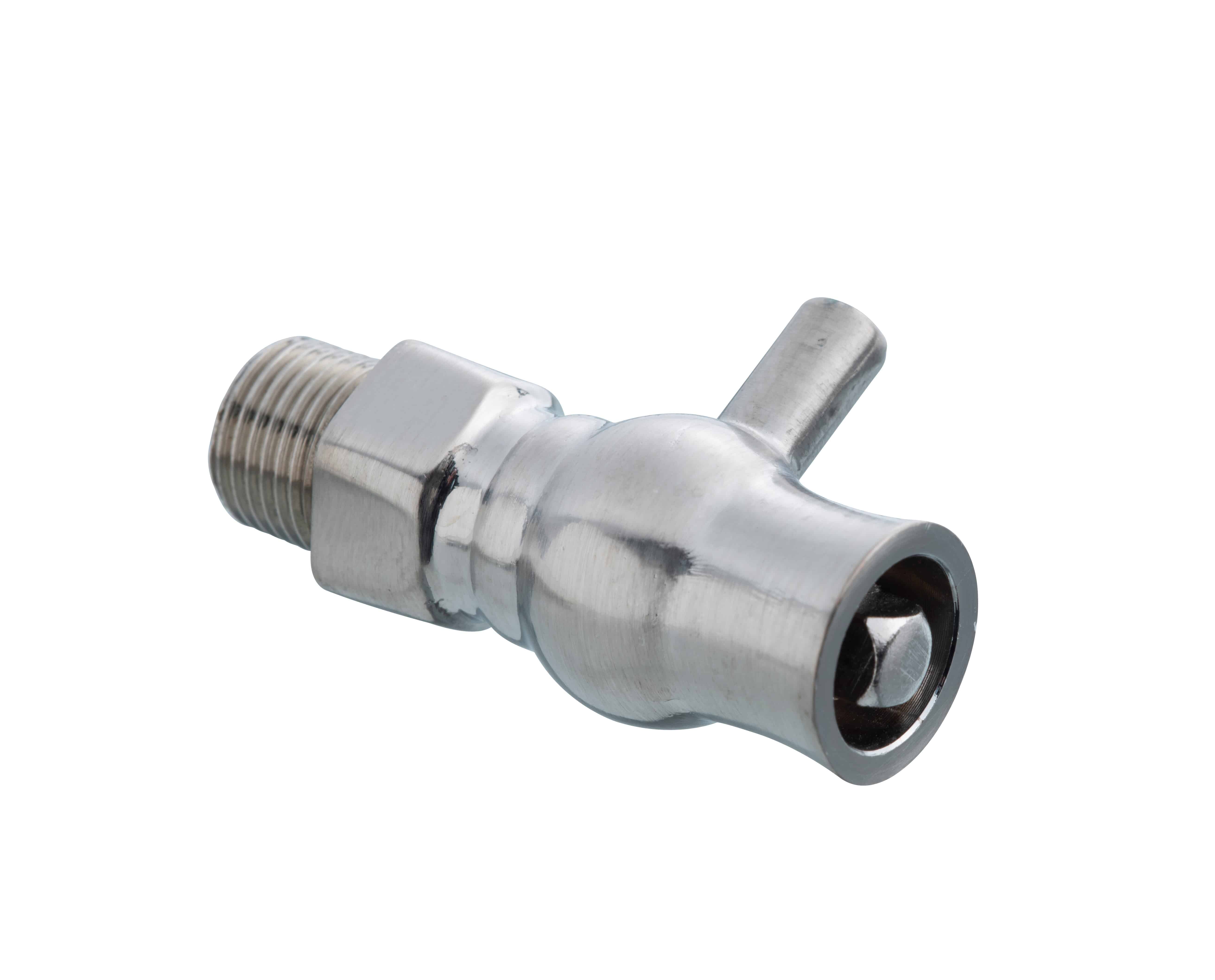 Arroll Brushed Nickel Cast Iron Radiator Air Vent