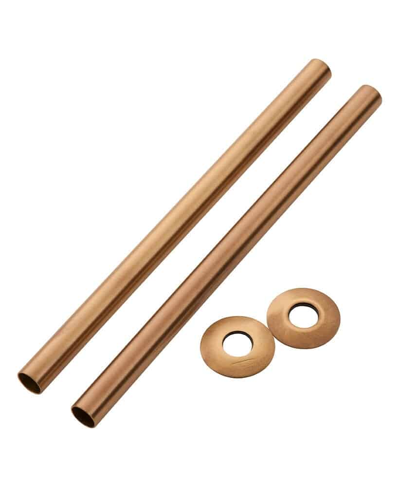 300mm Long Antique Copper Pipe Sleeving Kit