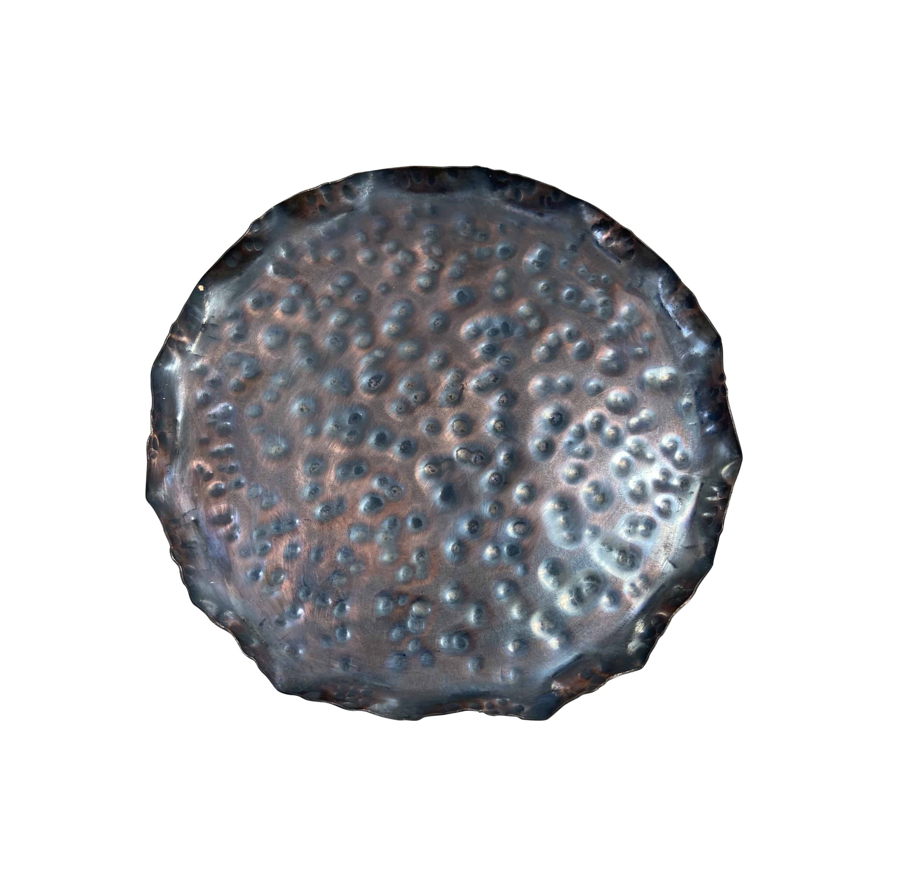 6" Copper Plant Pot Saucer 