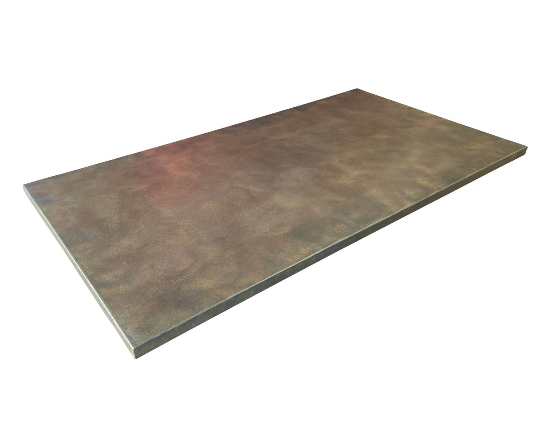 Handmade Bespoke Antique Zinc Kitchen Worktop - D1932