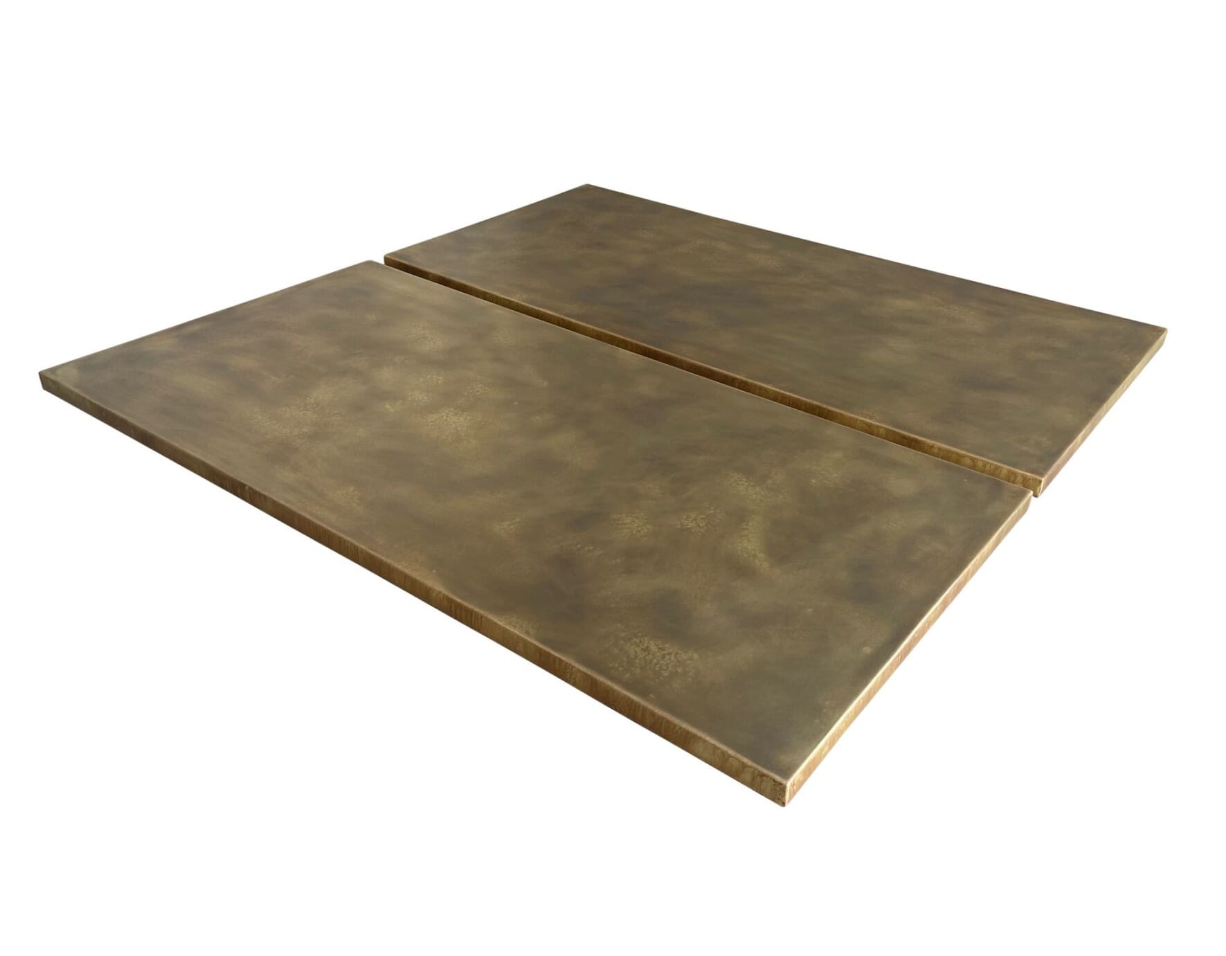Handmade Bespoke Antique Brass Kitchen Worktops - D1933