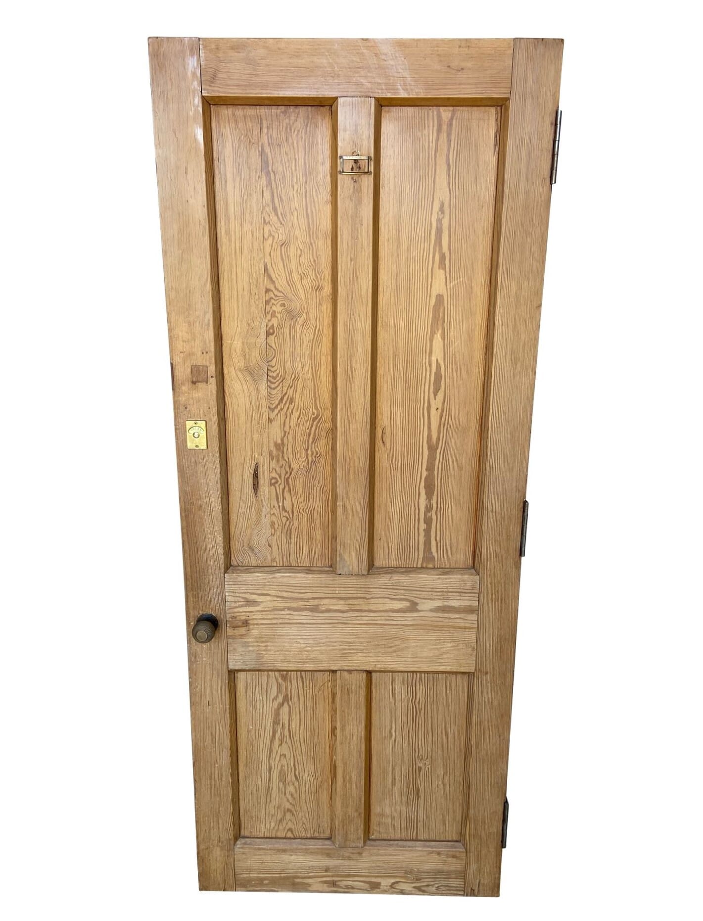 Reclaimed Pitch Pine Solid Internal Door - B - 9686B