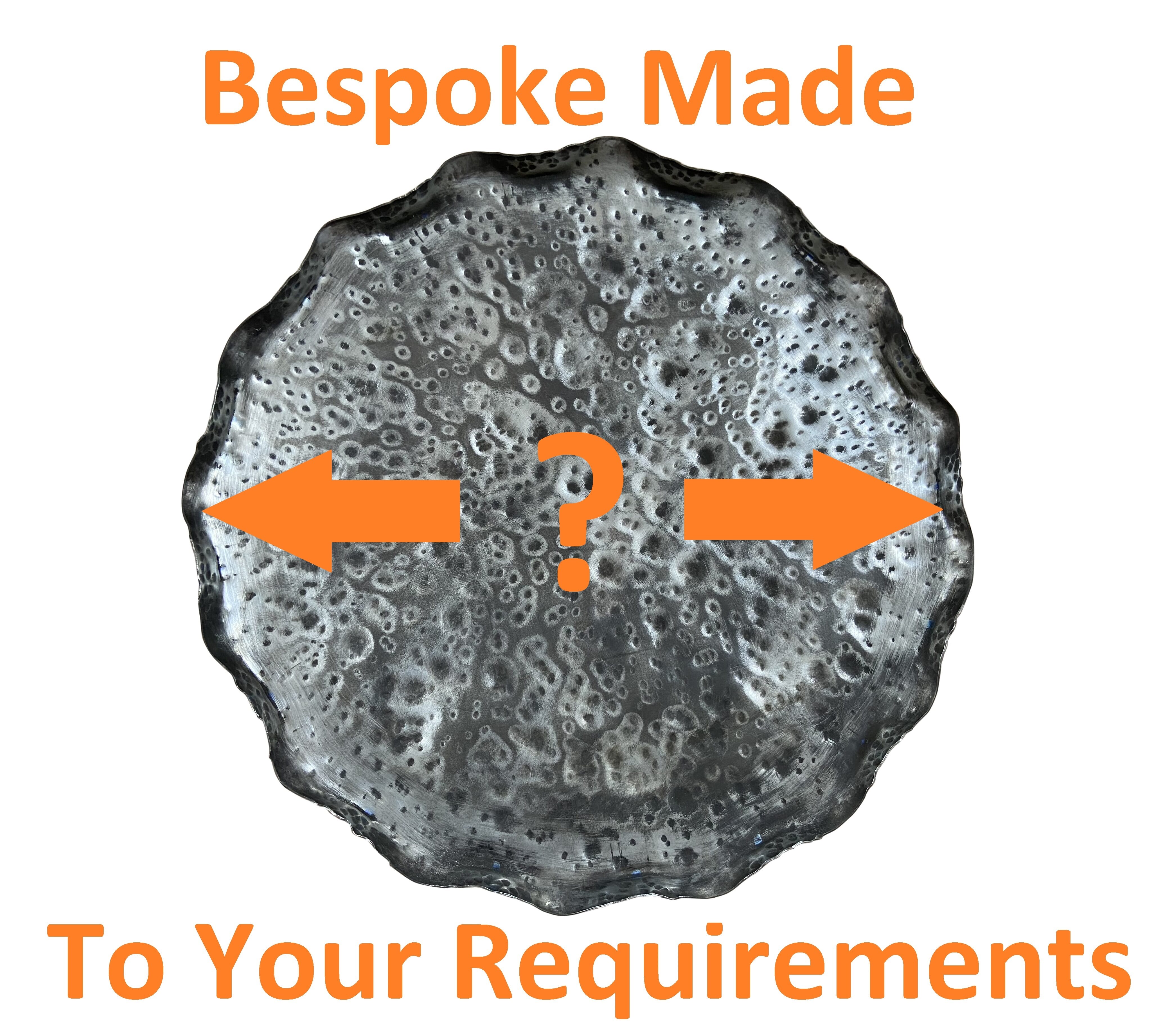 Bespoke Made Zinc Plant Pot Saucer  - ZPB