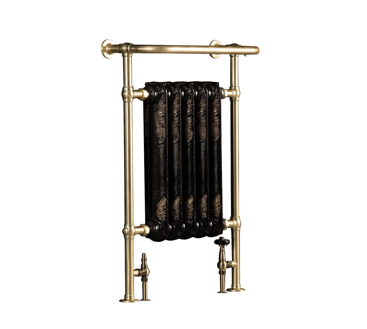 Arroll Decorative Rococo Towel Rail Brushed Brass Finish  - ADTBB