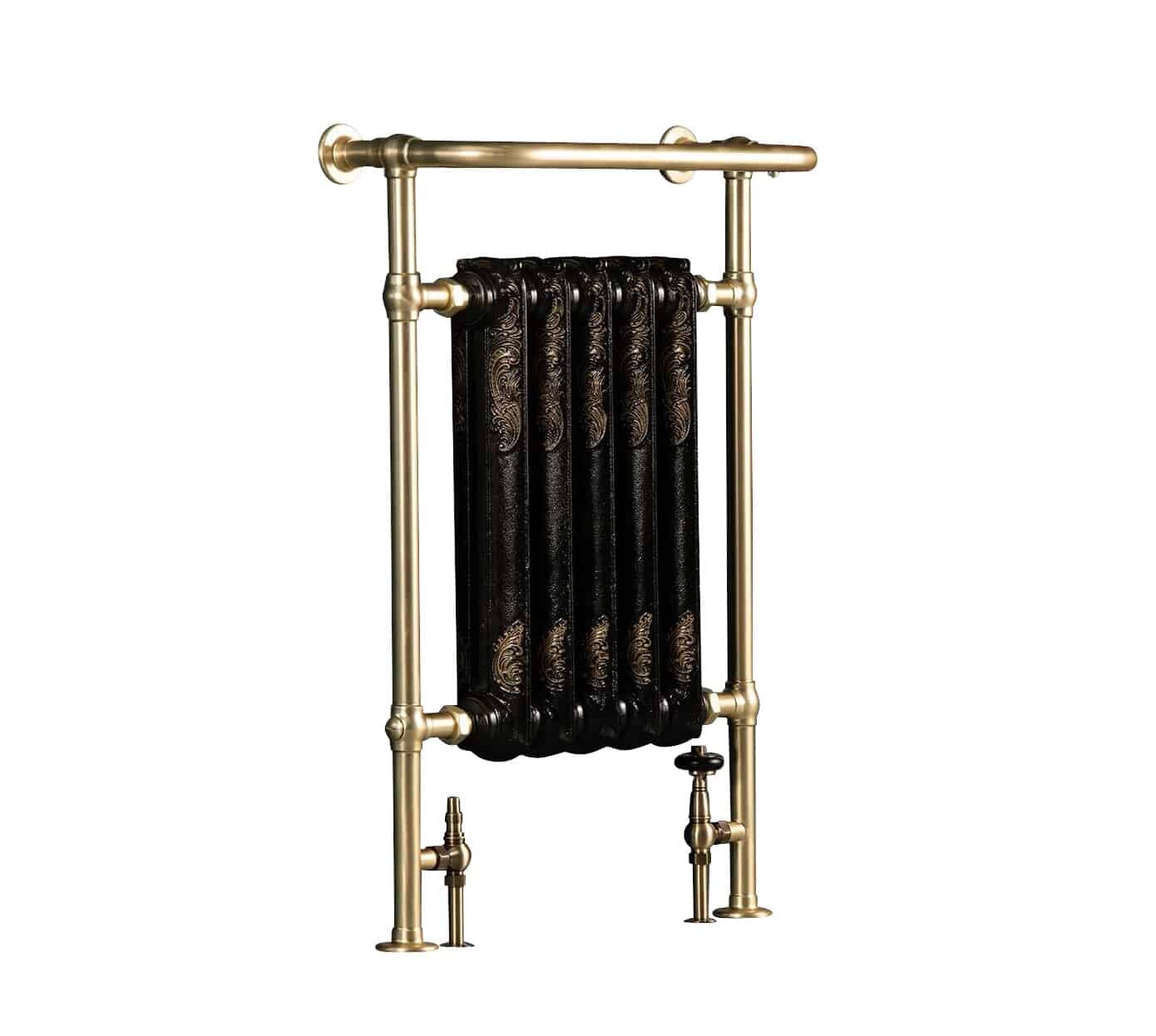 Arroll Decorative Brushed Brass Towel Rail