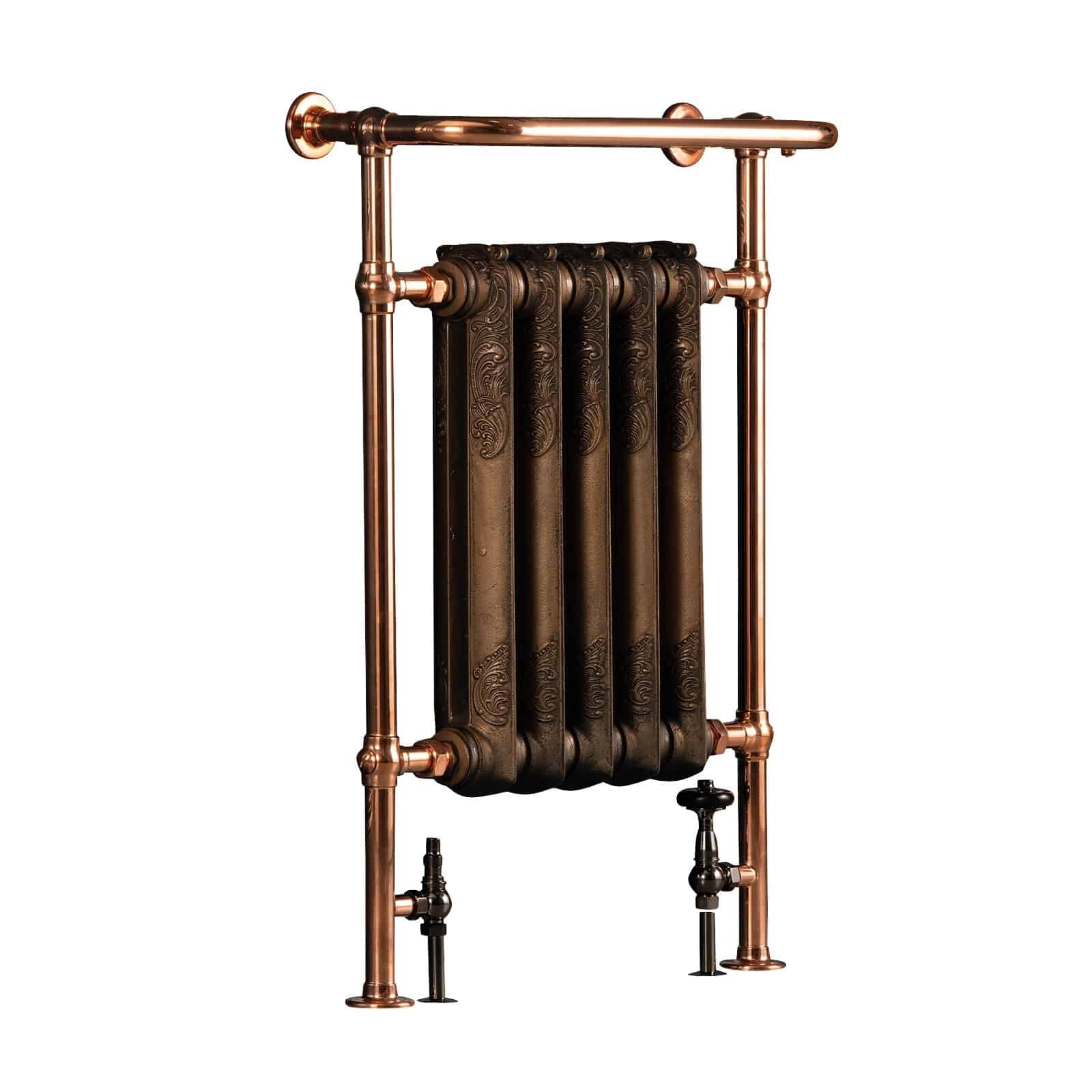 Arroll Copper Decorative Towel Rail