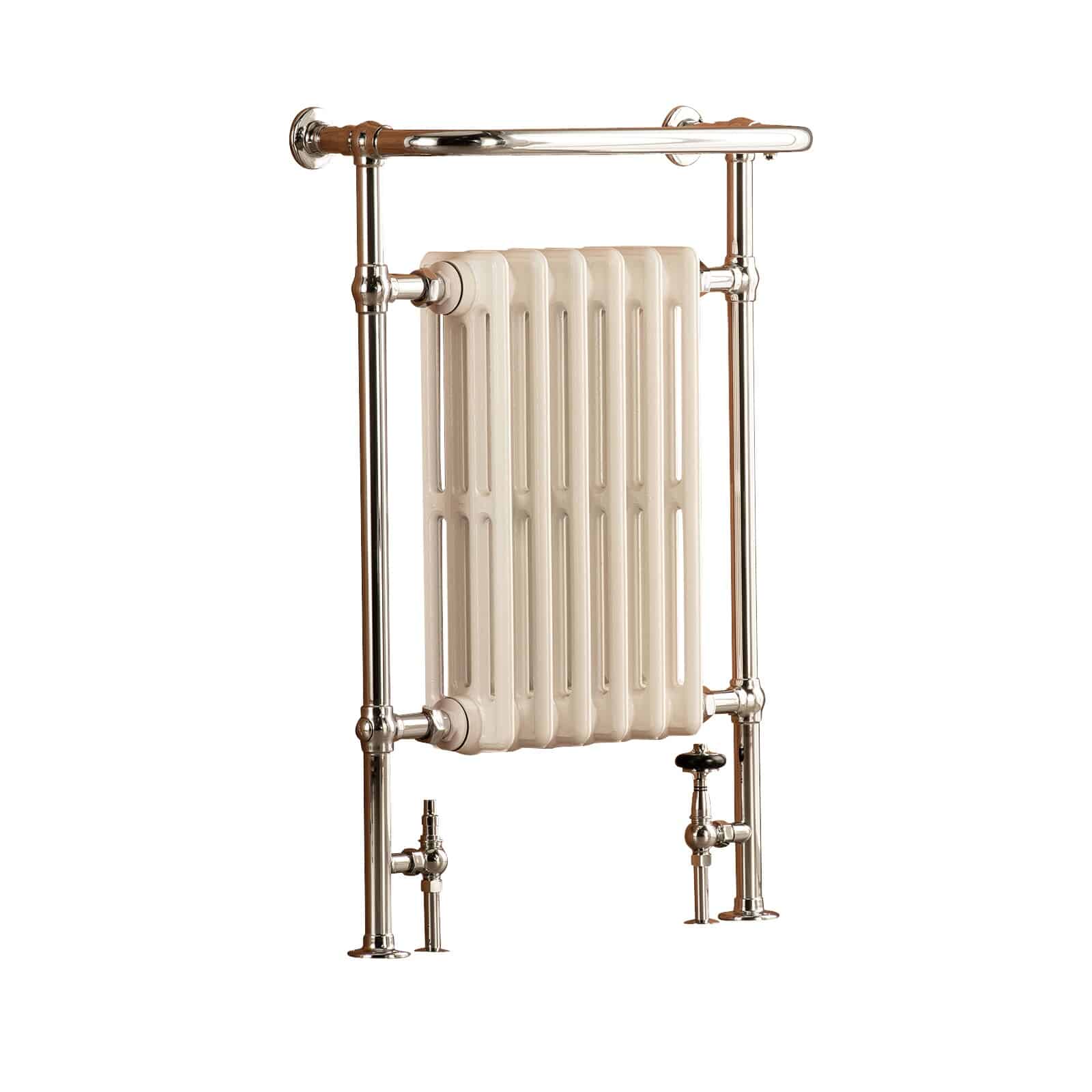 Chrome Column Towel Rail