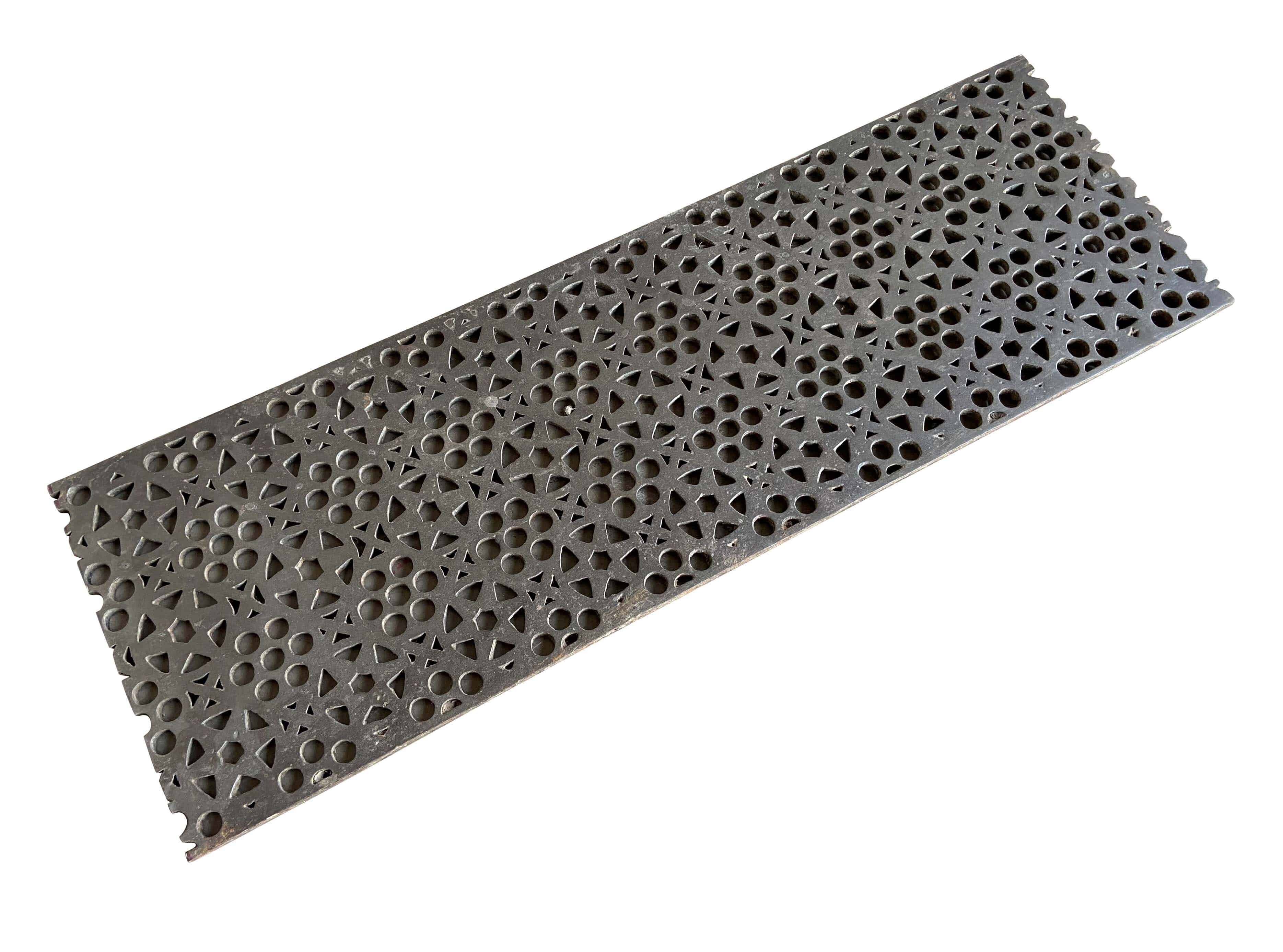 Genuine Old Antique Cast Iron Floor Grids / Grilles