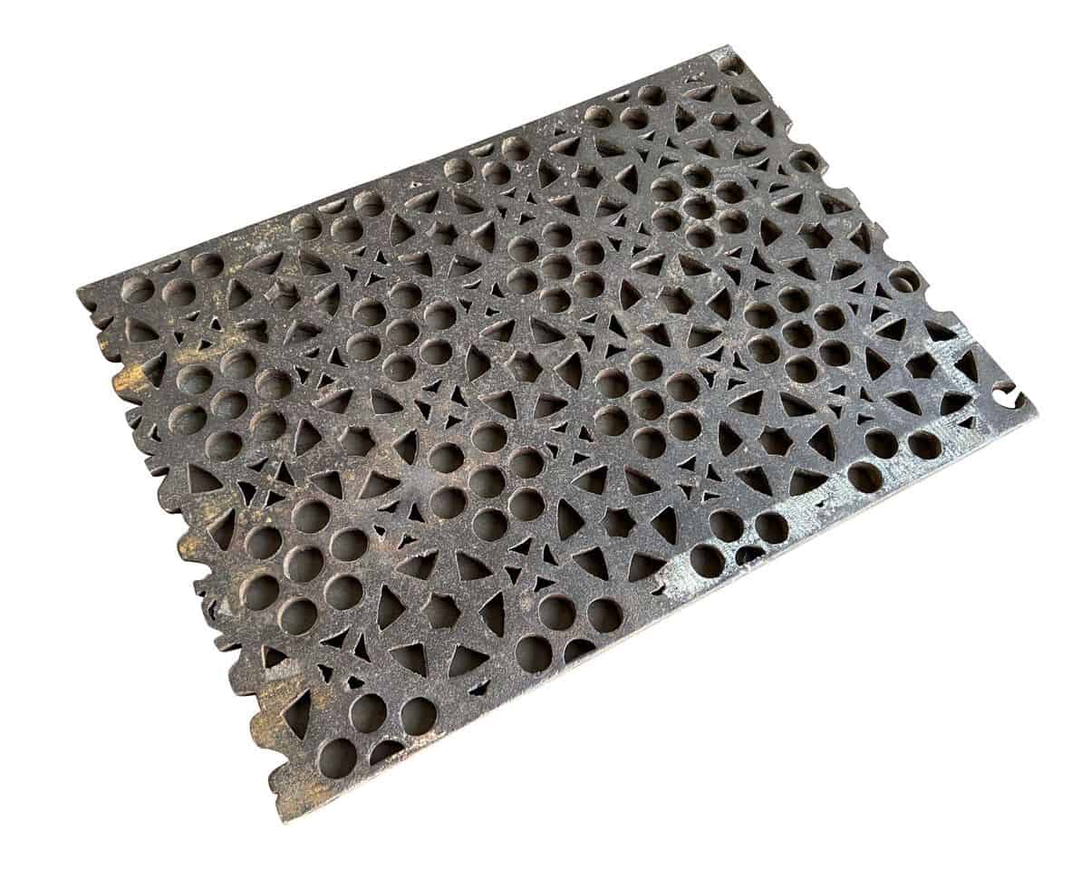 Old Antique Genuine Cast Iron Floor Grids / Grilles