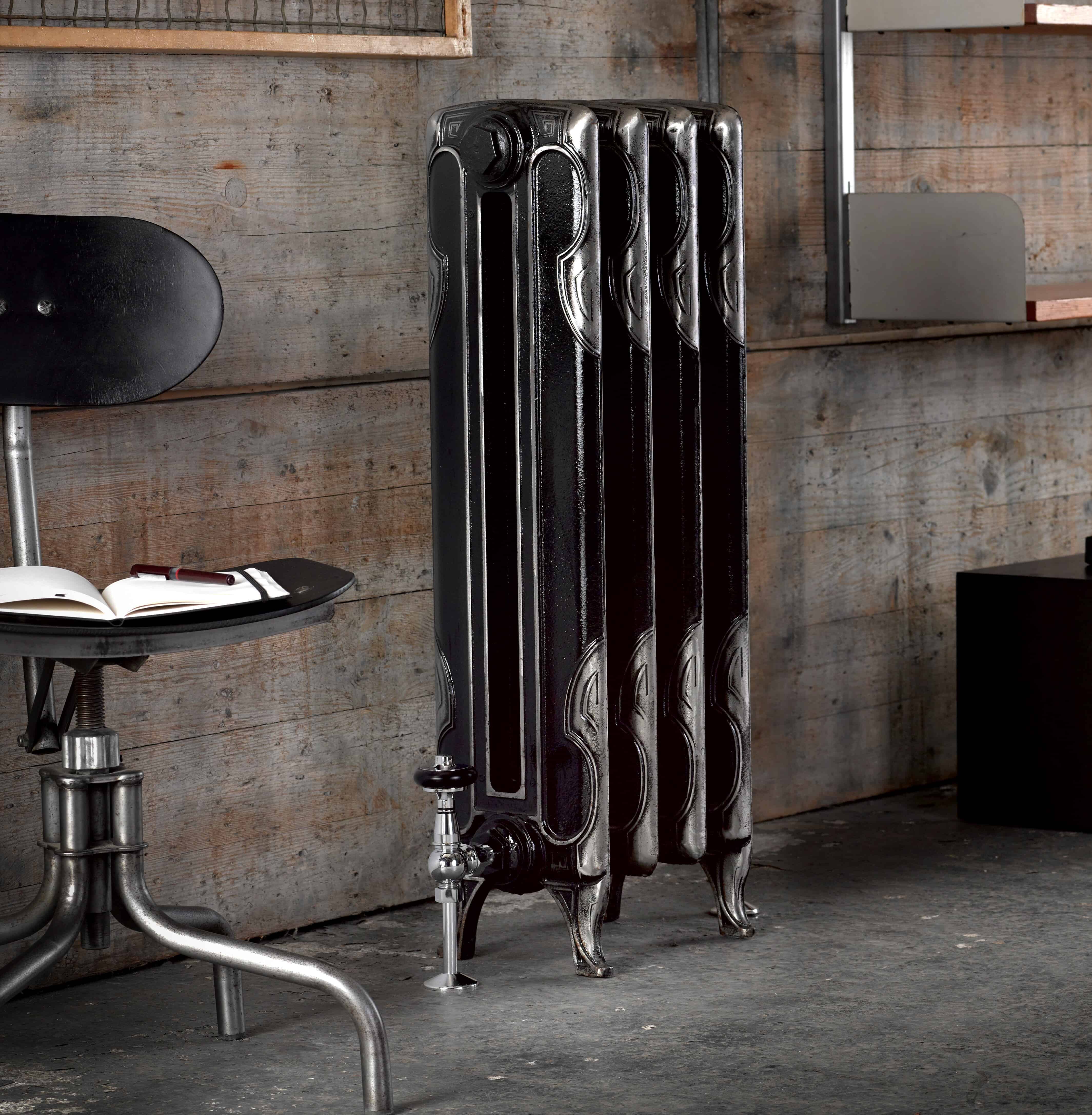 Arroll Art Deco 2 Column Cast Iron Radiator