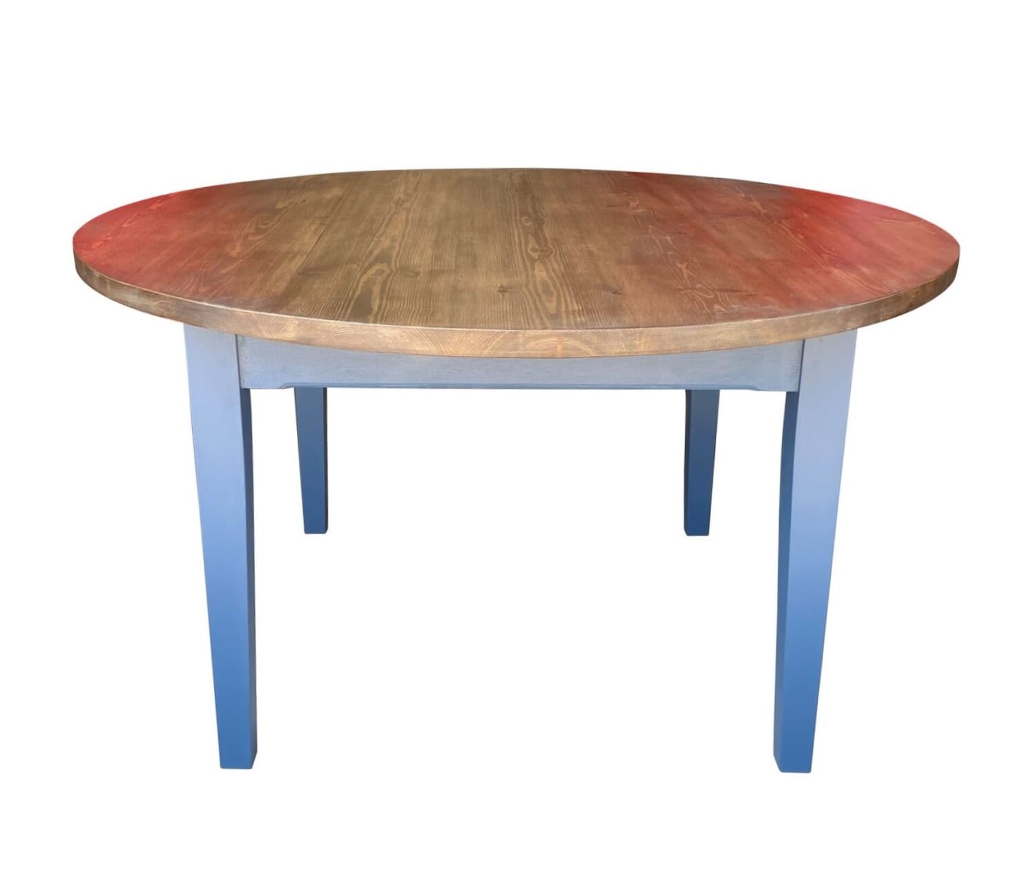 Bespoke Round Wooden Plank Top Pub or Restaurant Tables - D1949
