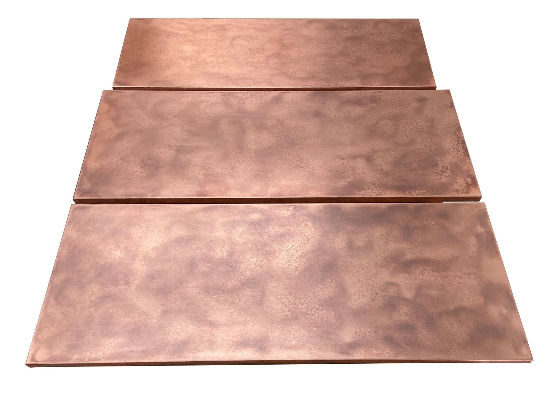 Bespoke Handmade Antique Copper Bar Countertops - D1952