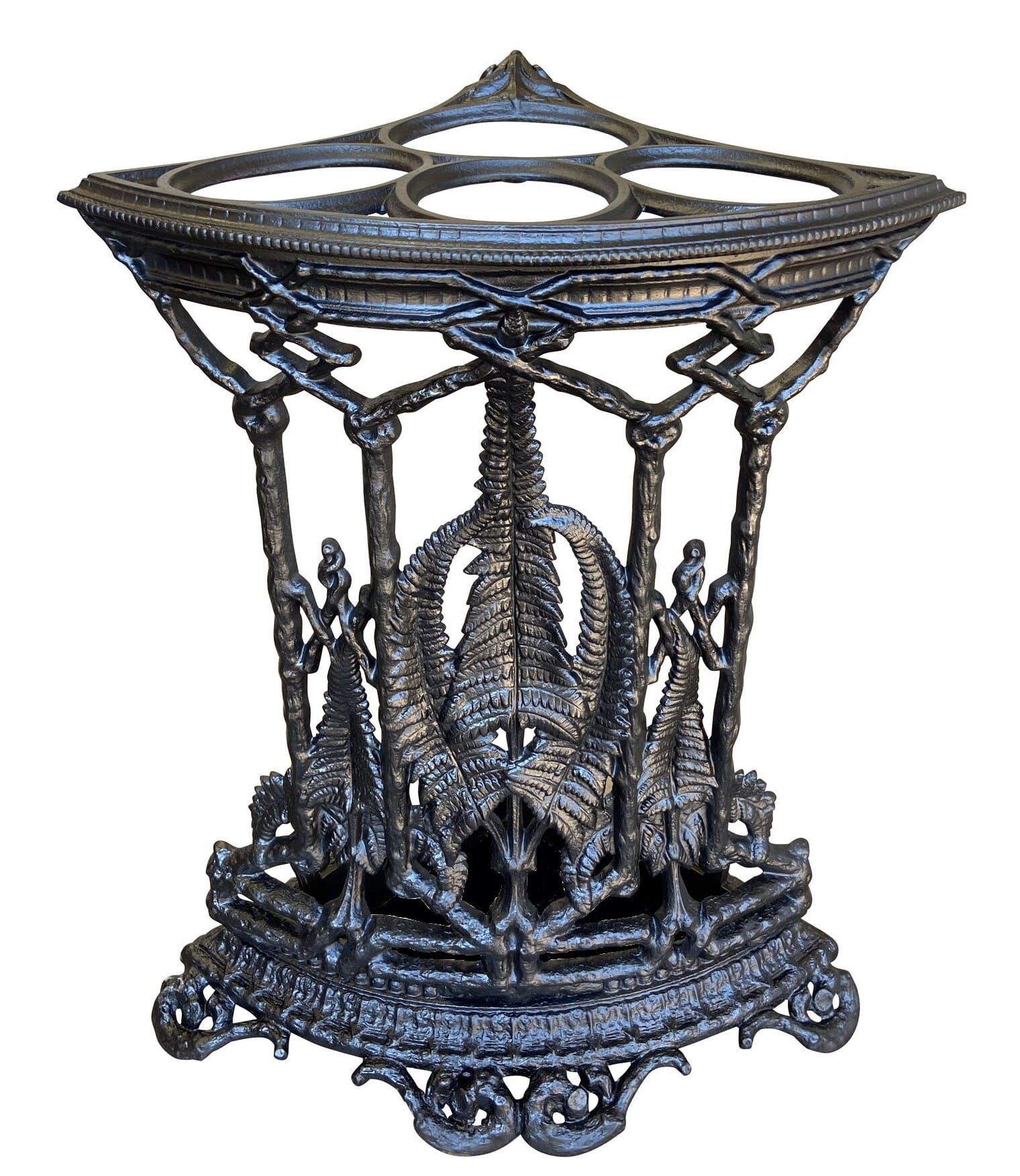 Original Antique Coalbrookdale Cast Iron Stick Stand - 9653