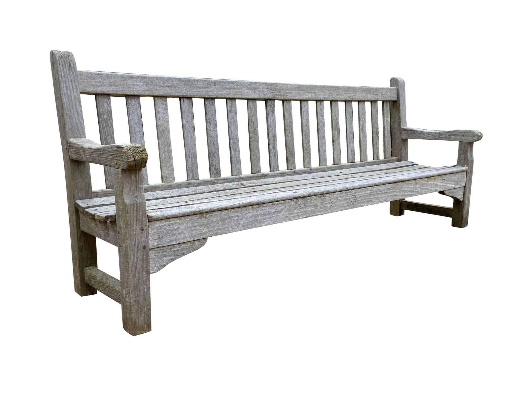 Outdoor Vintage Childrens Teak Garden Bench