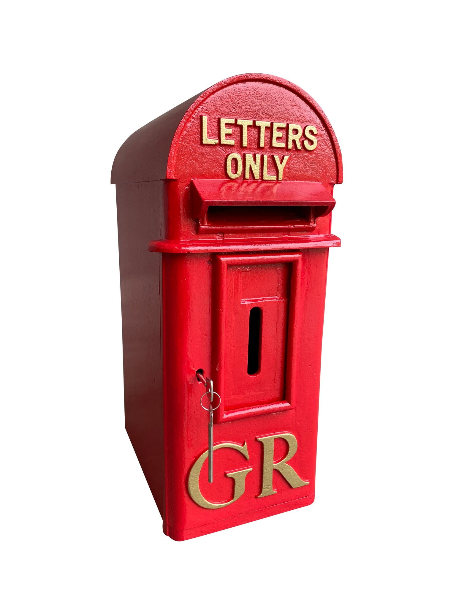 George 5th Cast Iron Pole Mounted Letter Post Box - 8933A