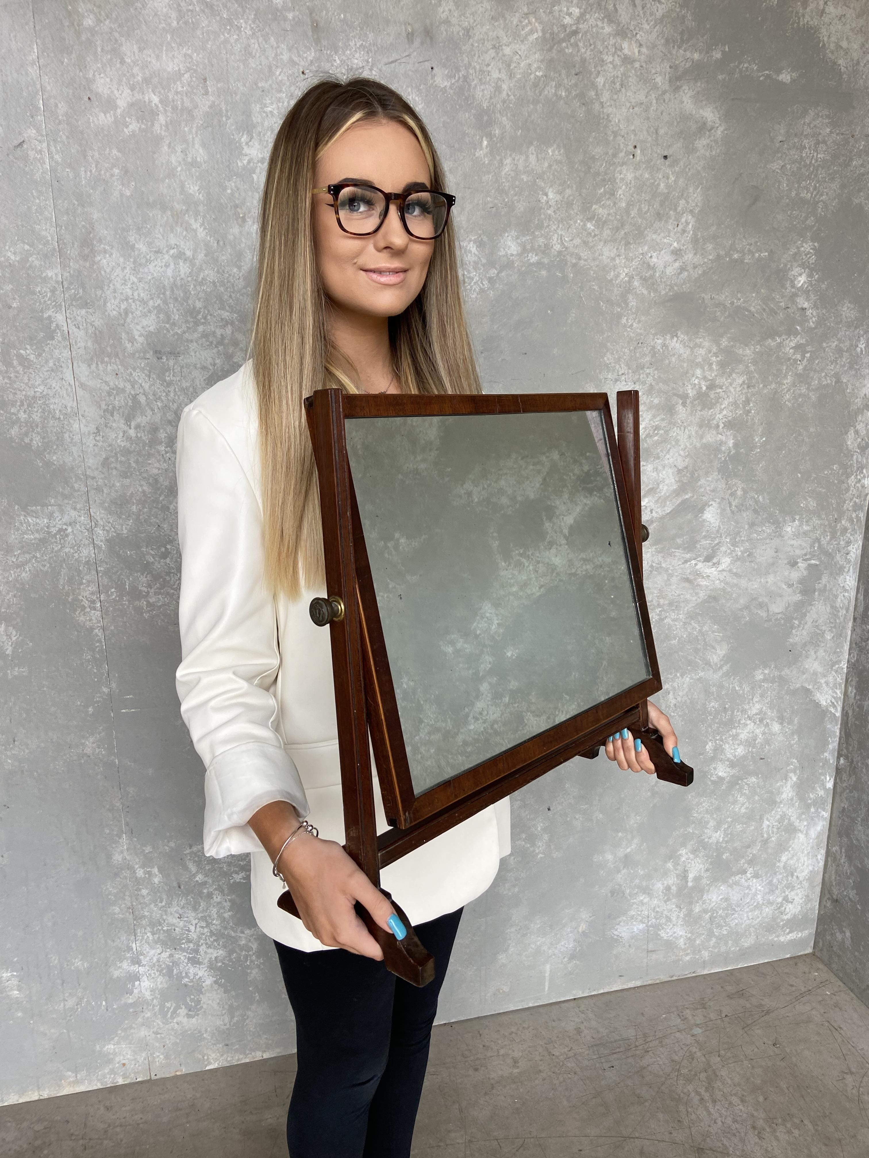Antique Victorian Dressing Table Mirror - 9708