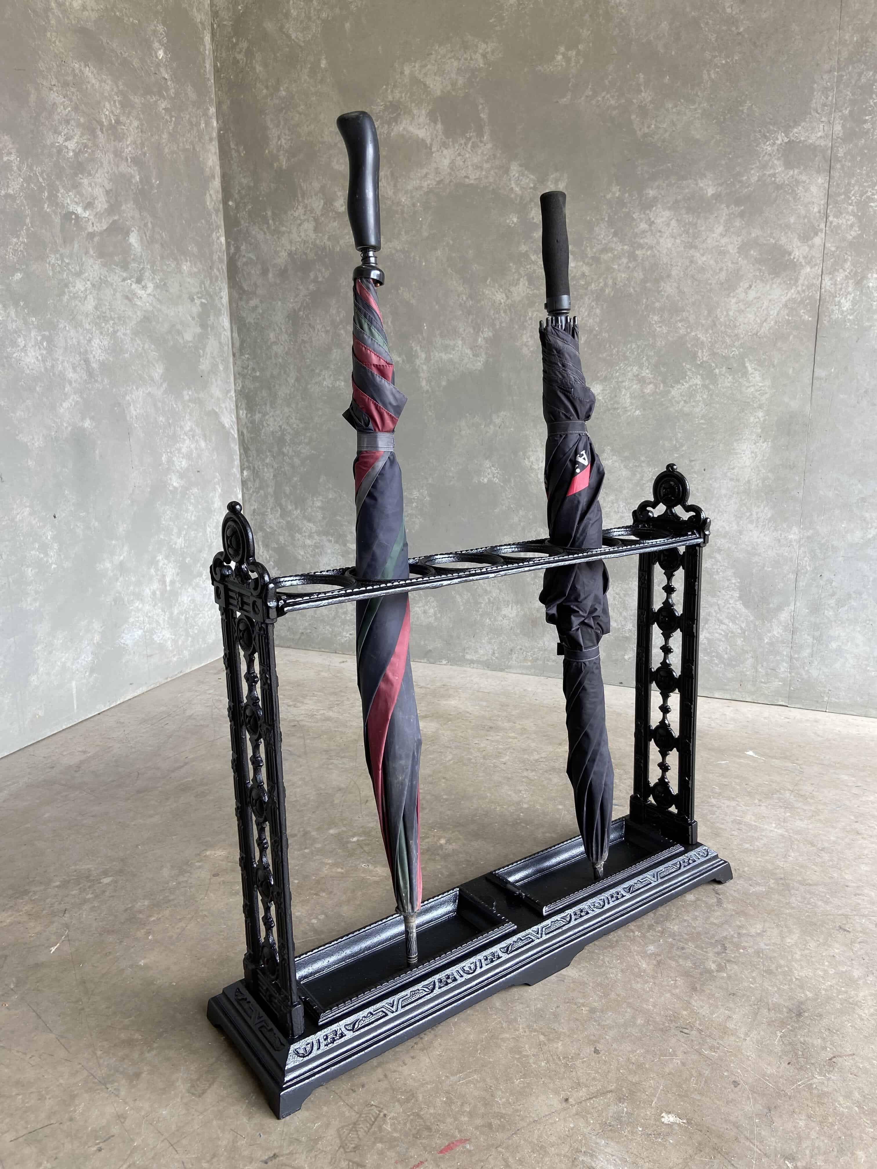 Antique Decorative Cast Iron Stick / Umbrella Stand