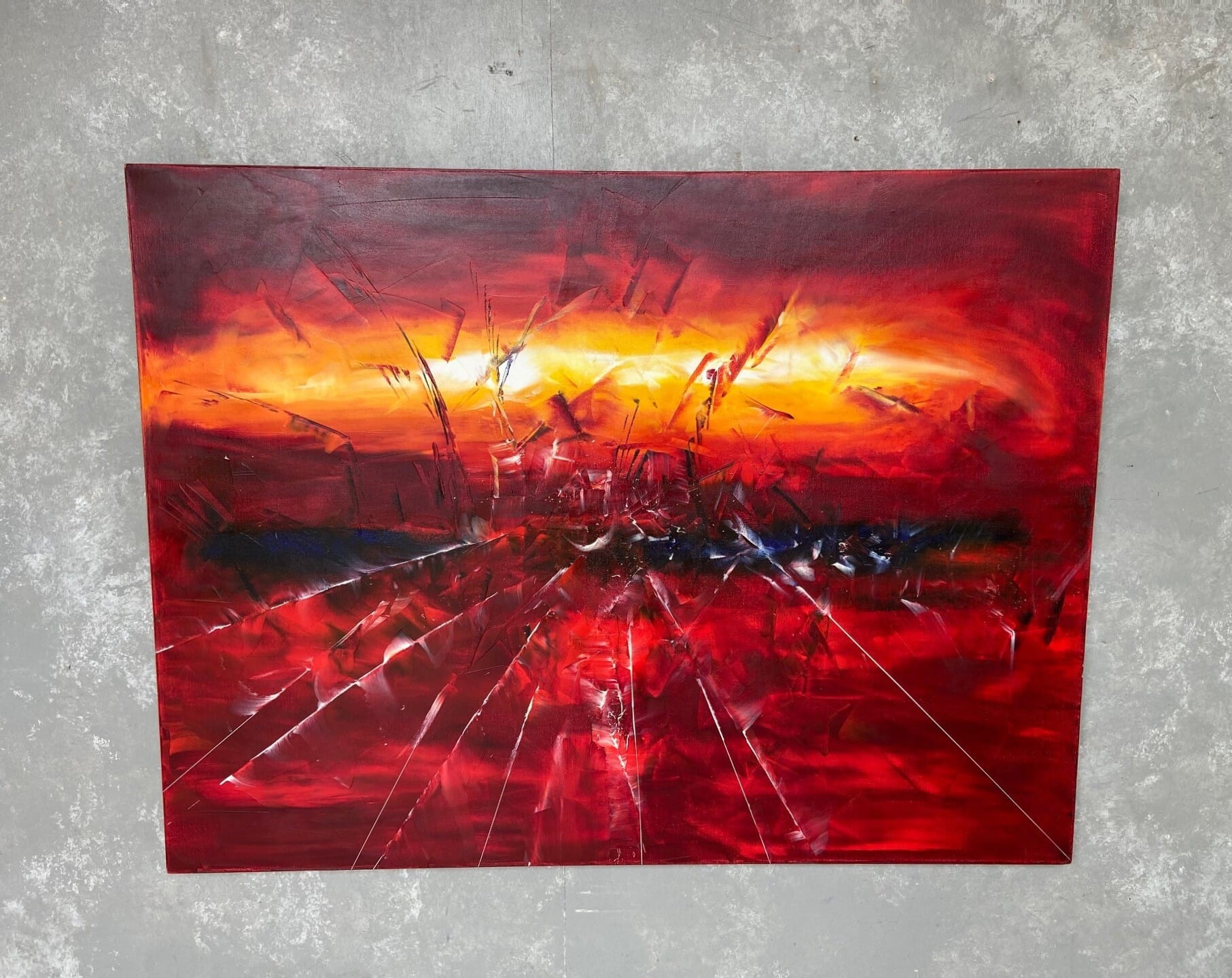 Original Mark Eurich Oil Painting - 7375