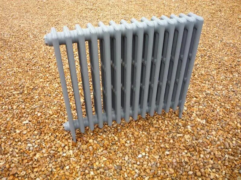 Cast Iron Victorian 4 Column Radiator - 760 Tall x 890mm Long - Vic760/14pf1