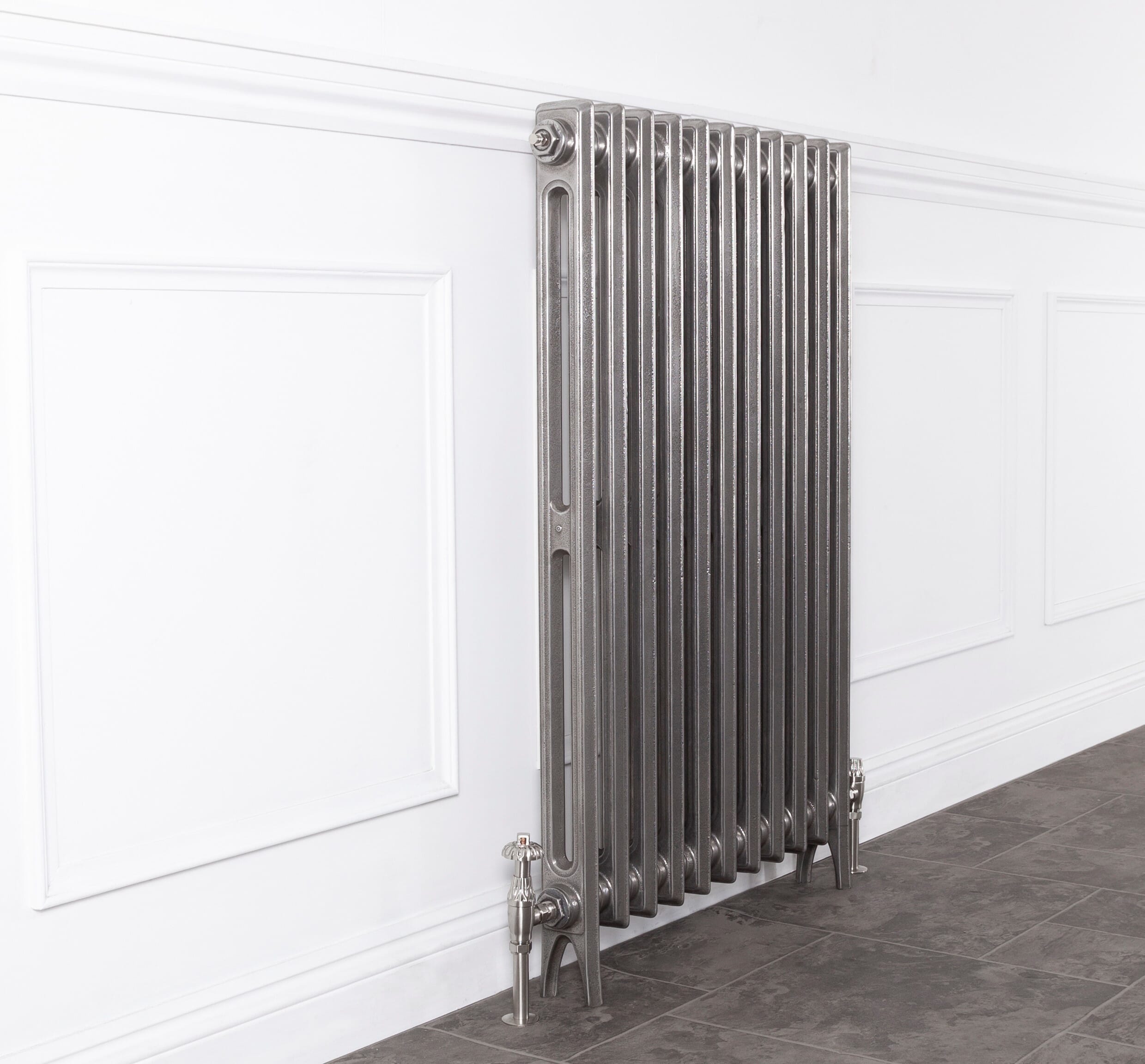 Rathmell 1030mm Tall 2 Column Carron Cast Iron Radiator - RATH1030/2/2sp