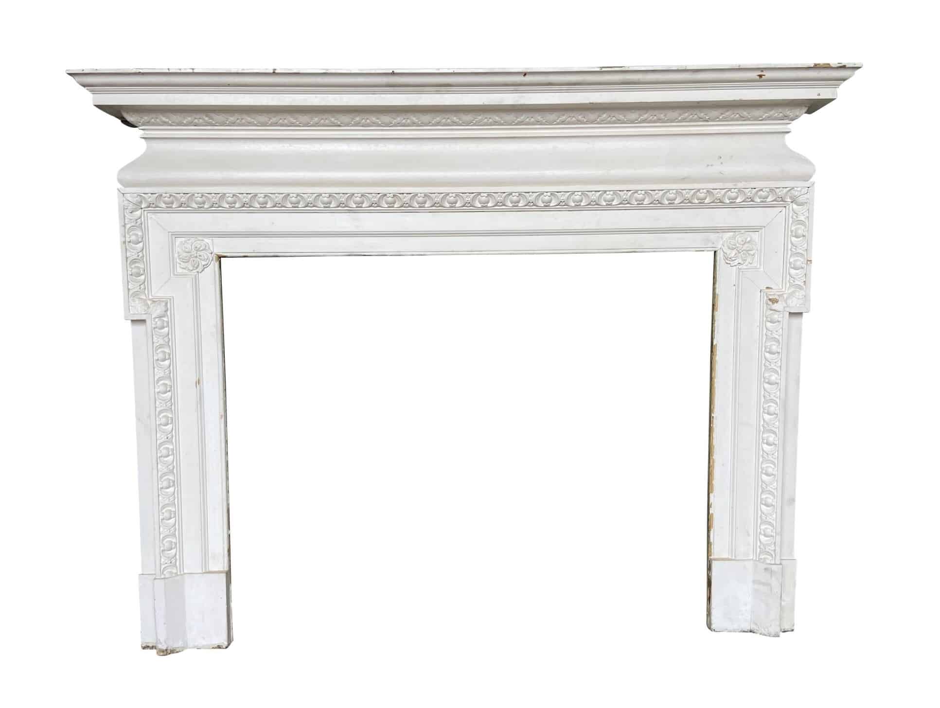 Late Victorian Painted Fire Surround