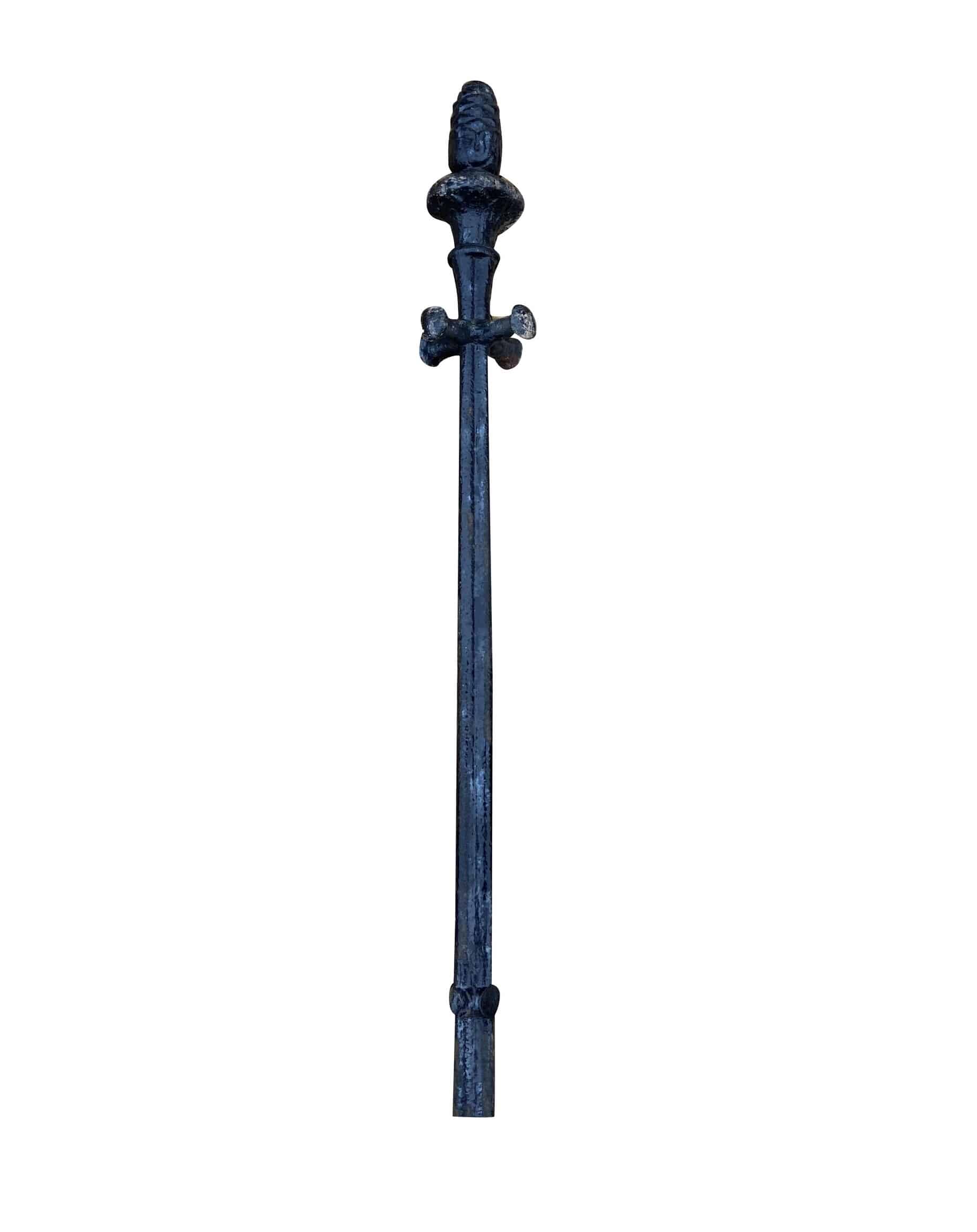 Original Victorian Cast Iron Garden Washing Line Pole