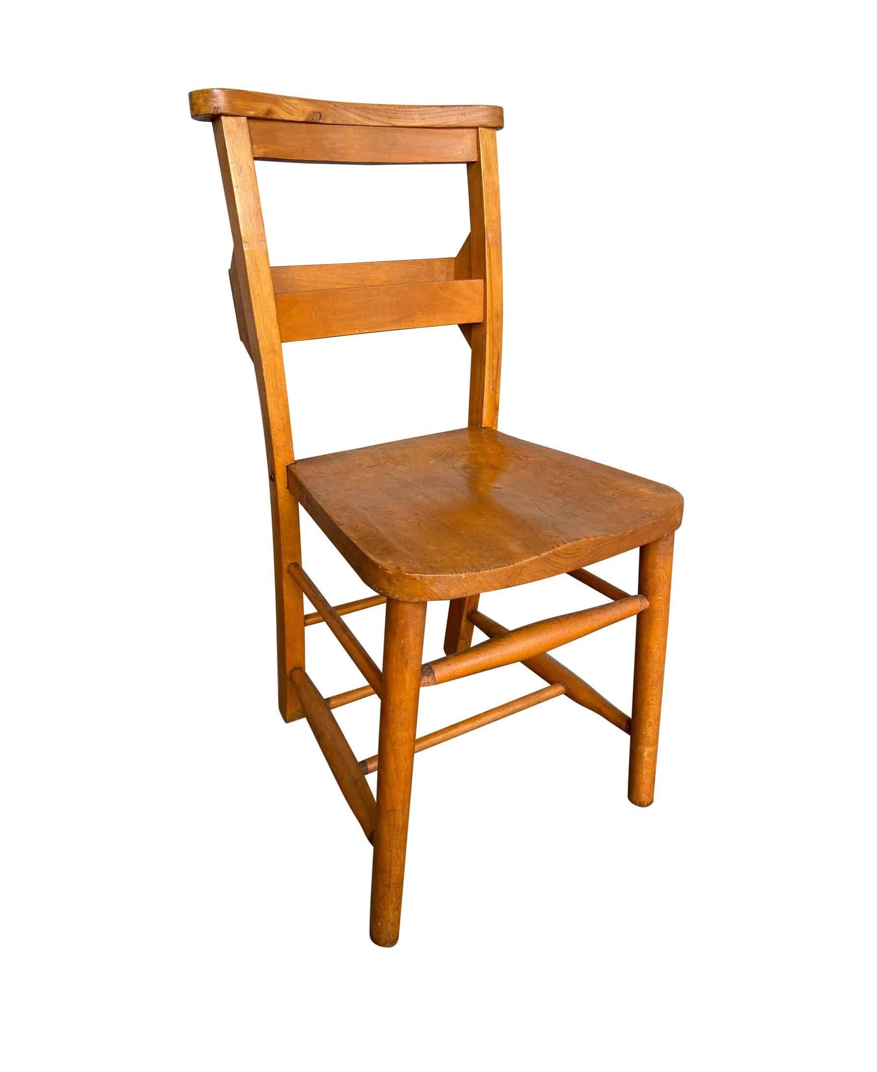 Old Original Antique Reclaimed Church / Chapel Chairs