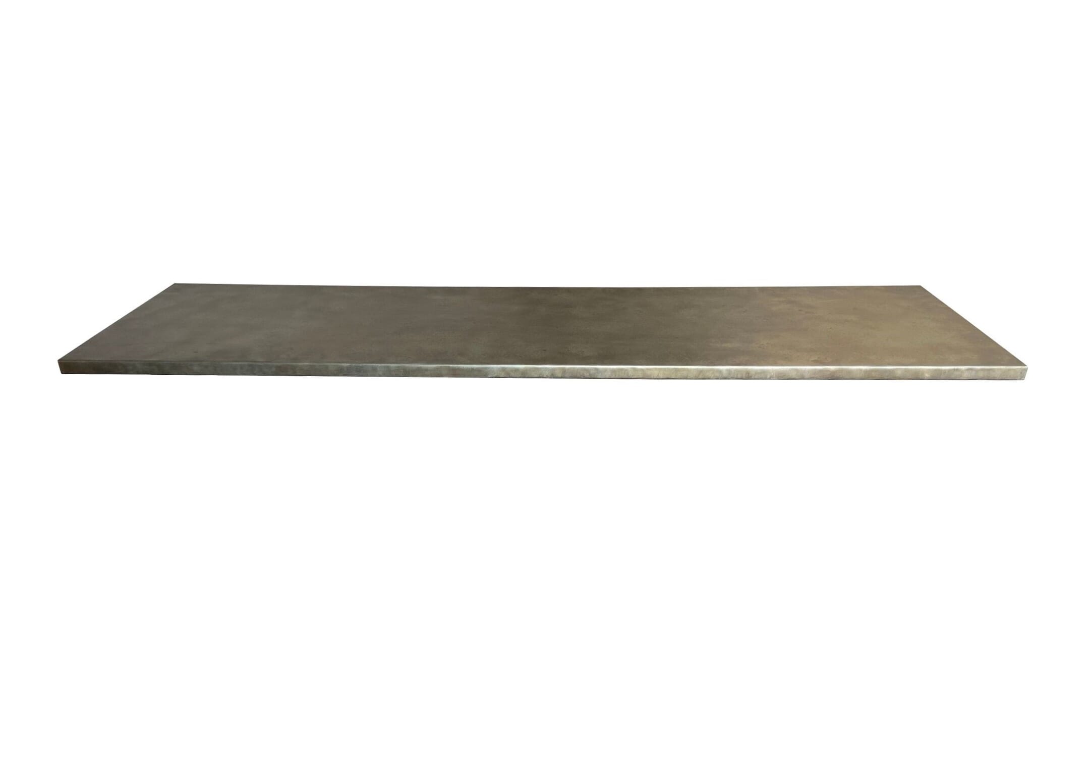 Bespoke Industrial Antique Zinc Kitchen Worktop - D2046