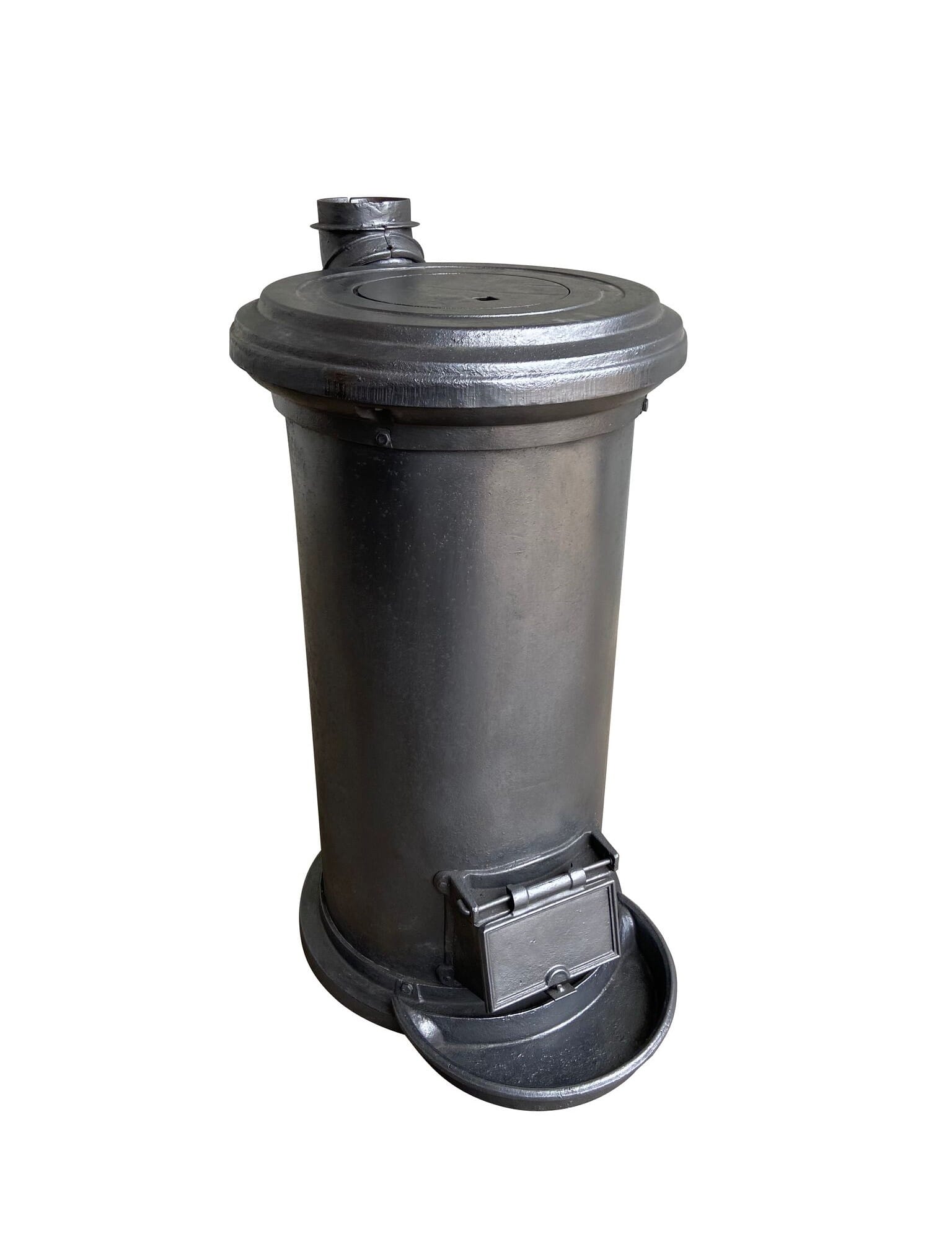 Antique Reclaimed Broomside Cast Iron Stove - 9744