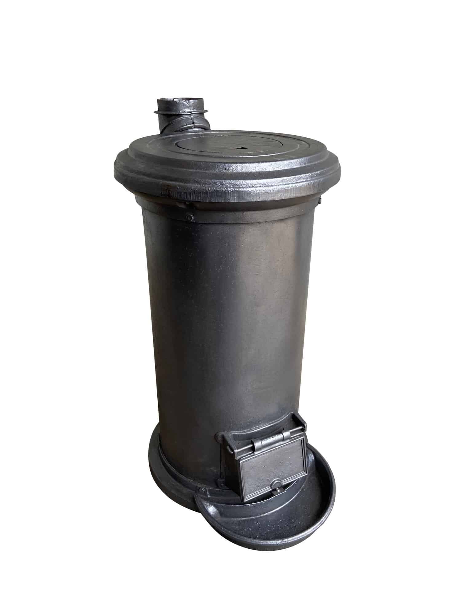 Antique Reclaimed Broomside Cast Iron Stove