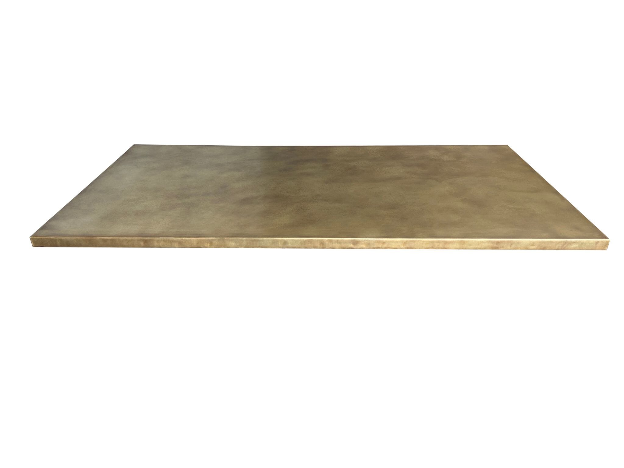 Bespoke Kitchen Countertop In Rustic Antique Brass - D2049