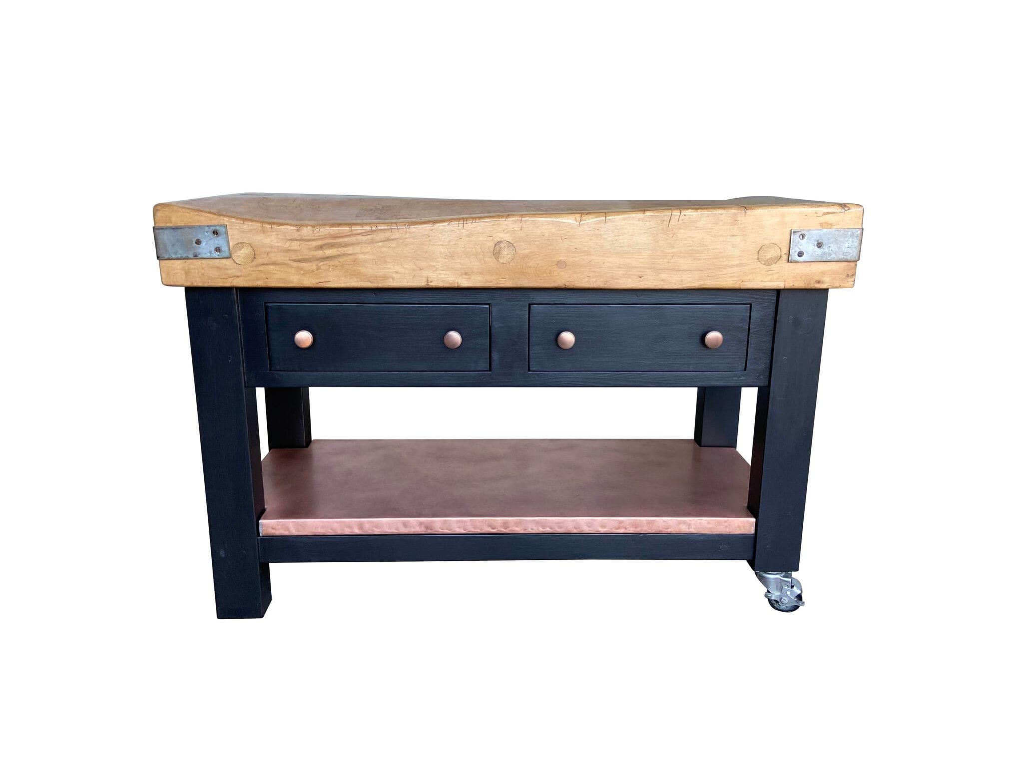 Original Maple Chopping Butchers Block on Custom Base - D2067