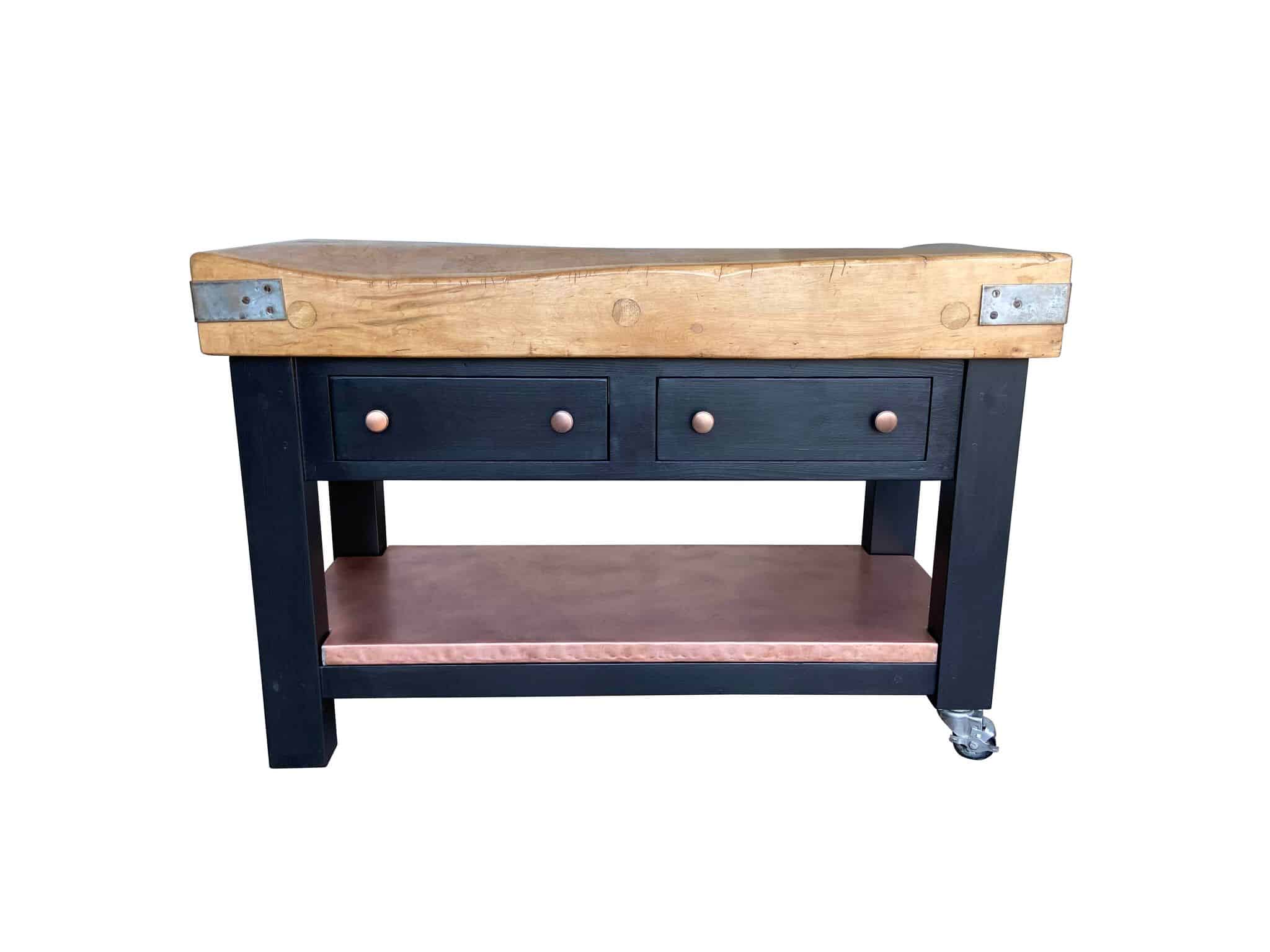 Original Maple Chopping Butchers Block on Bespoke Base