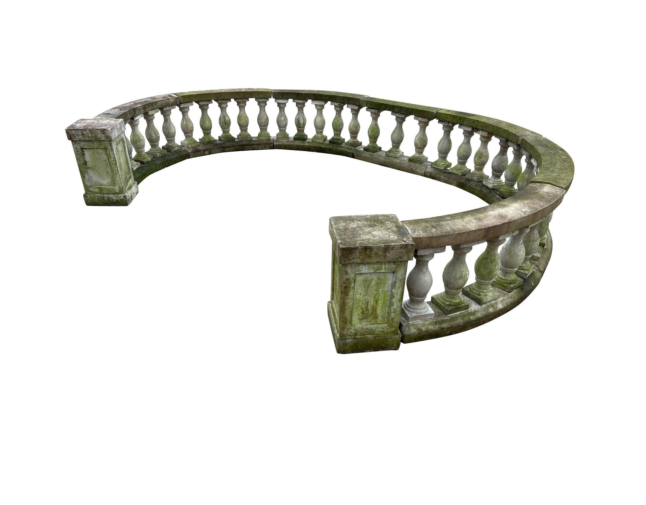 Excellent Reconstituted Stone Garden Balustrade Feature - 9811