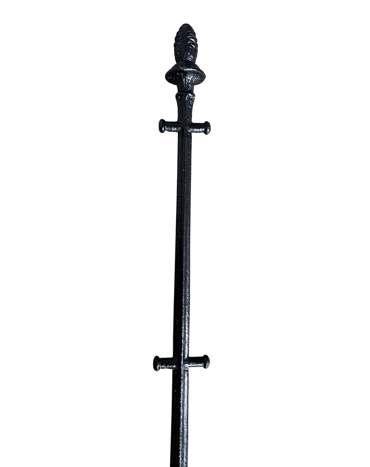 Reclaimed Victorian Cast Iron Garden Washing Line Pole - 9794A