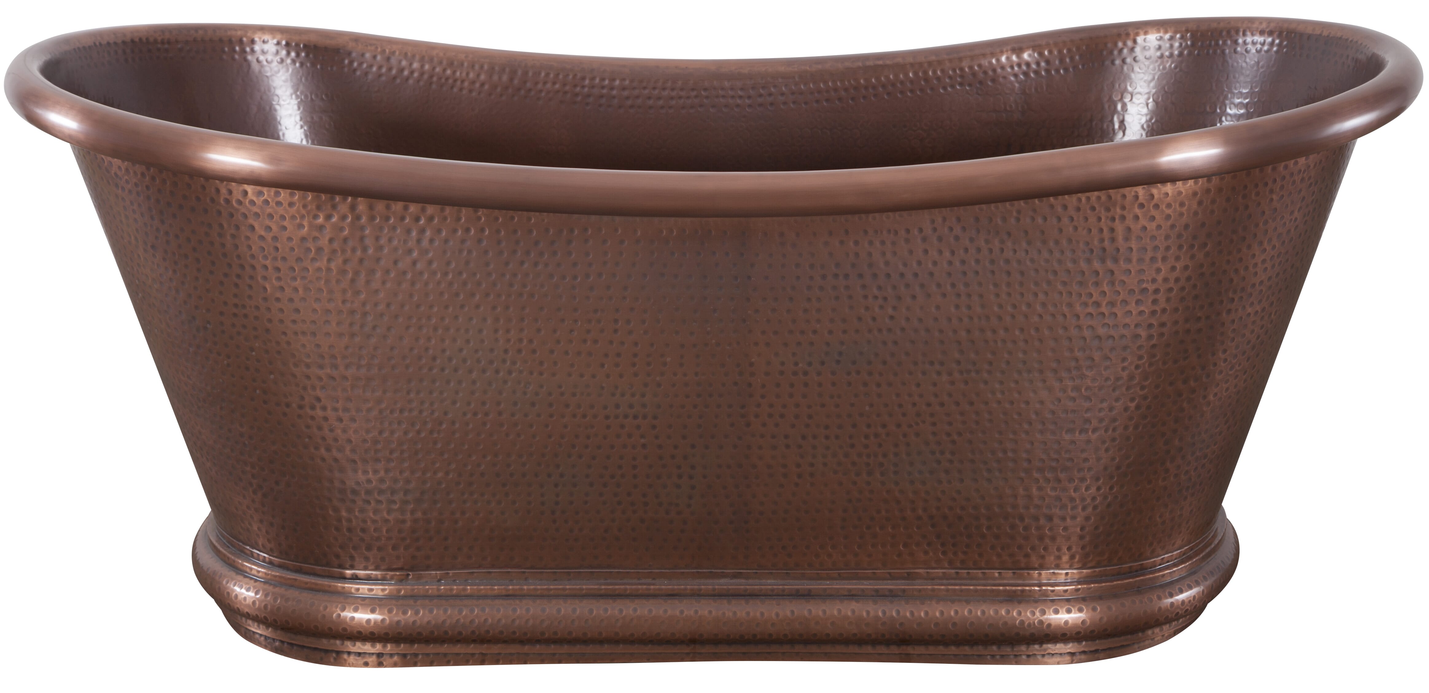 Hammered Copper Bulle Bath - SS149