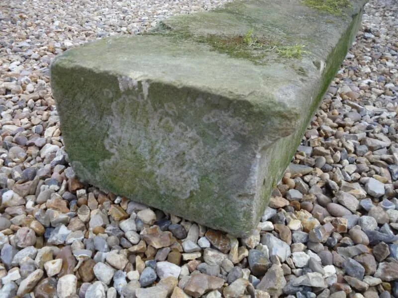 Antique Stone Door Step - 4258