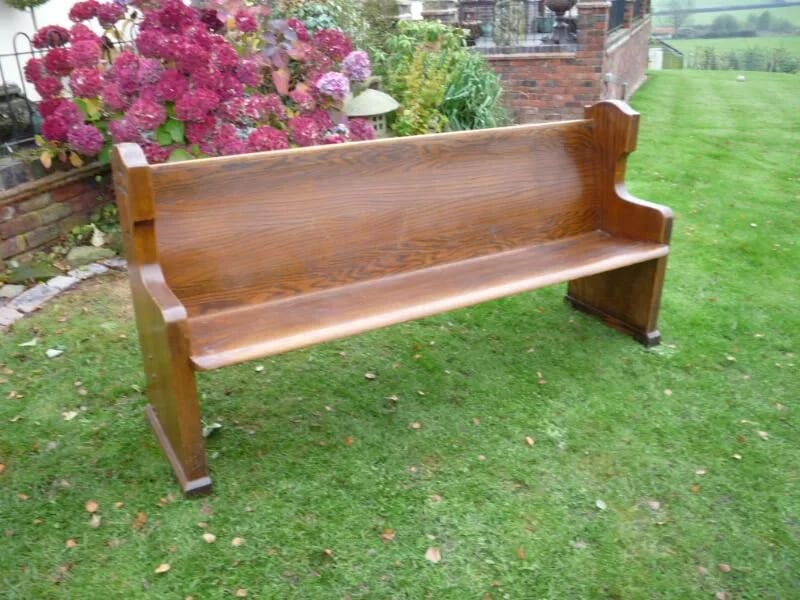Church pew - reclaimed from Oldham - 4342