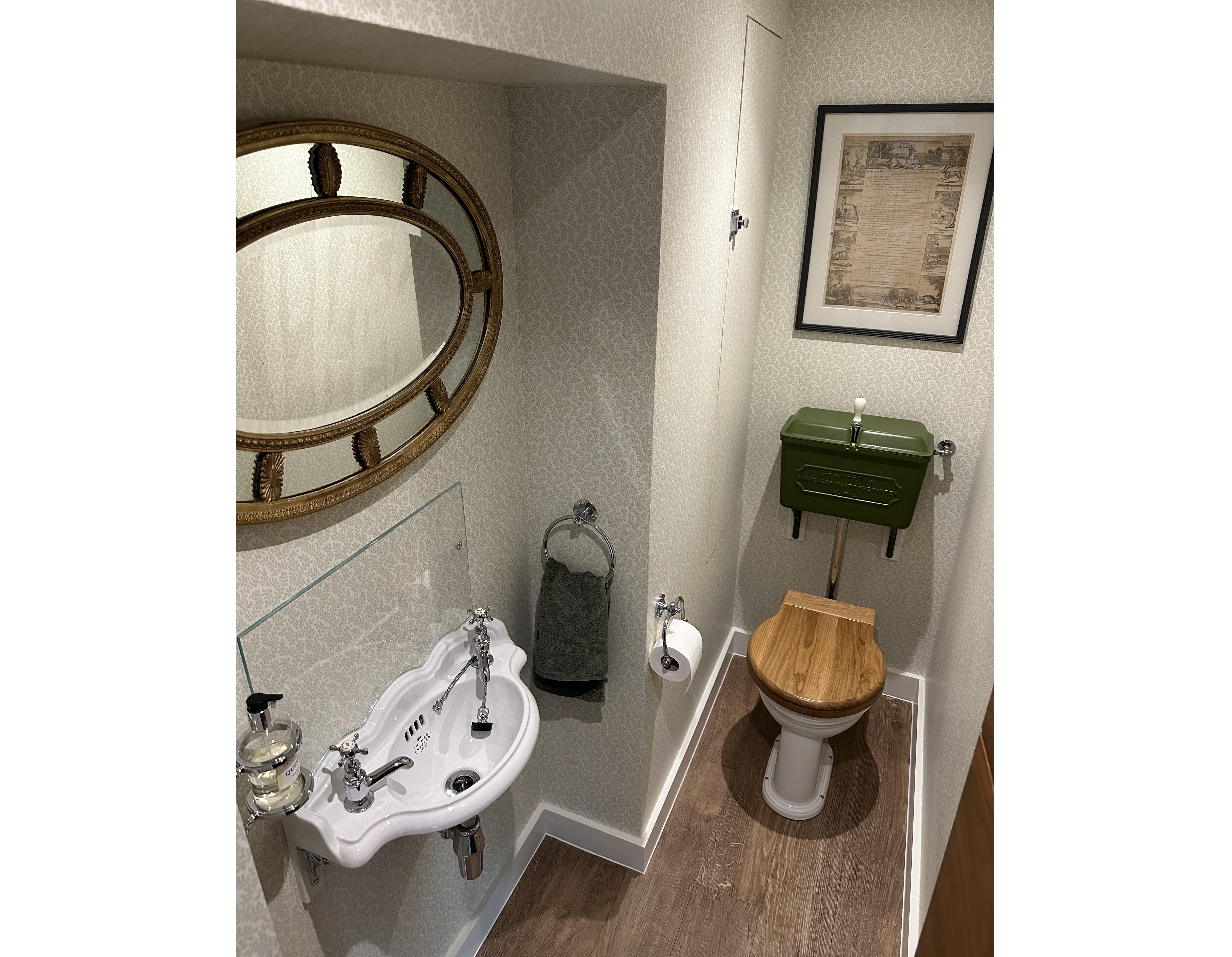 Thomas Crapper Low Level Cistern FItted