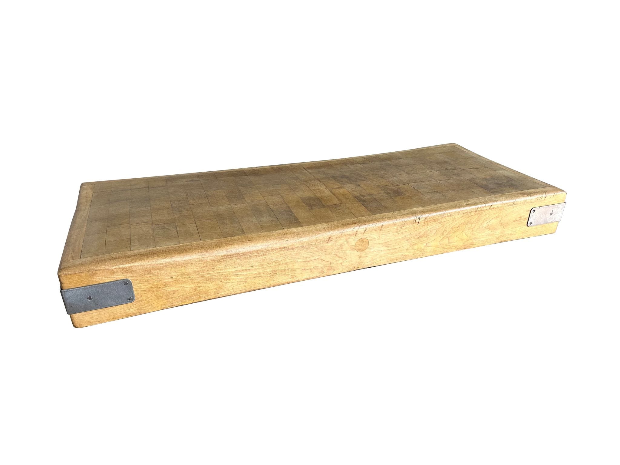 Original Restored Kitchen Maple Butchers Chopping Block - 9764