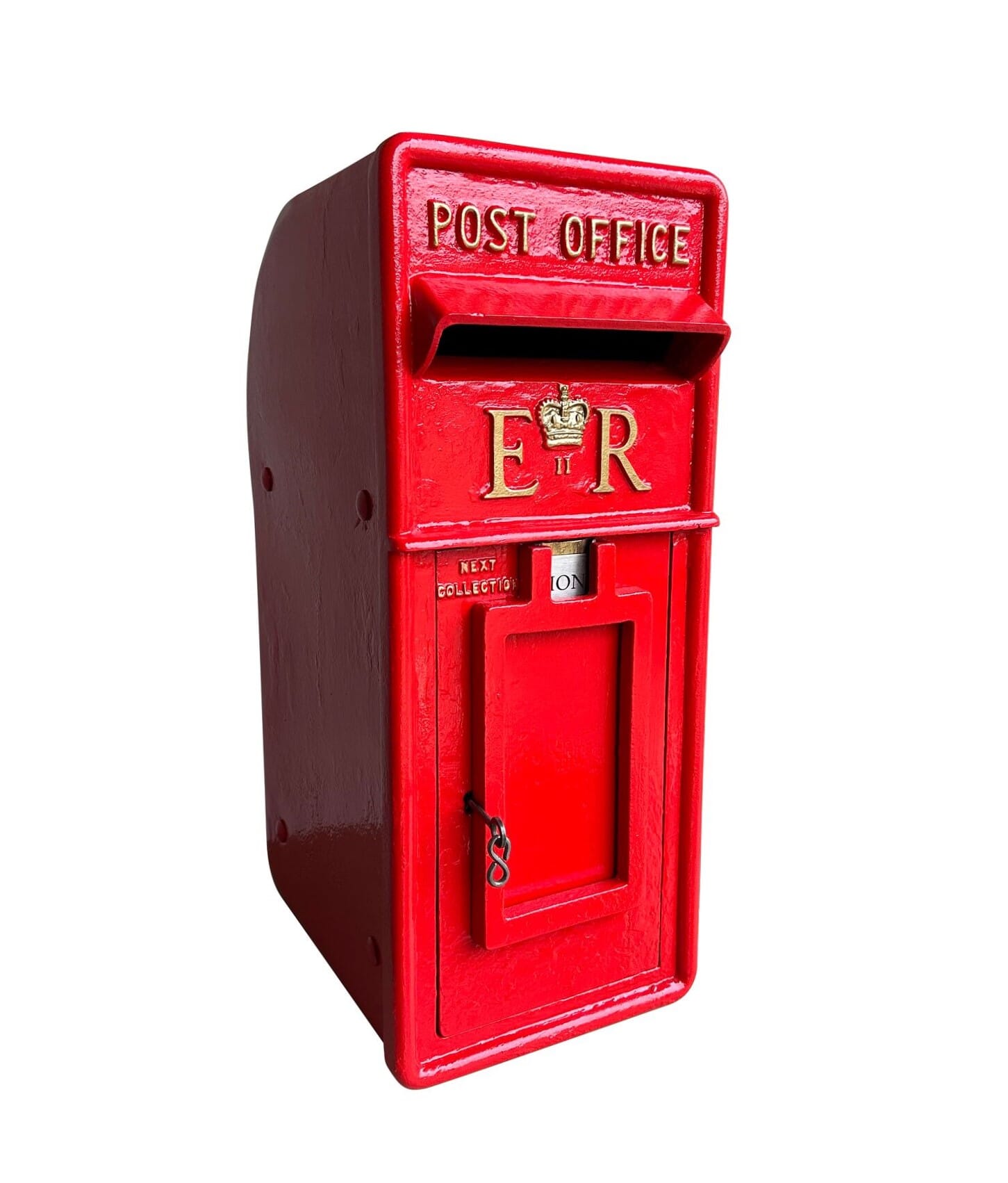 Original Restored Post Office ER II Cast Iron Post Box - 9304C