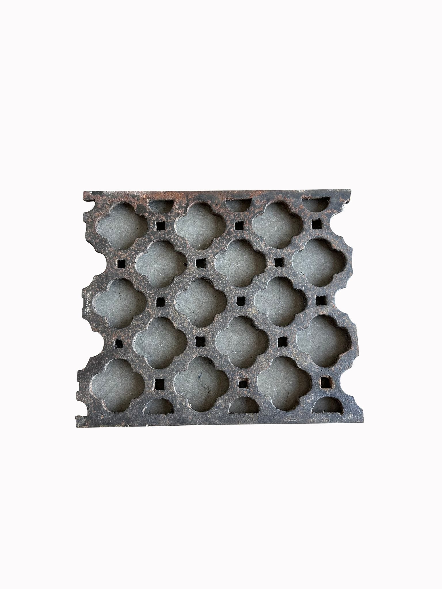 Small Antique Cast Iron Floor Grilles / Grids - 9492A
