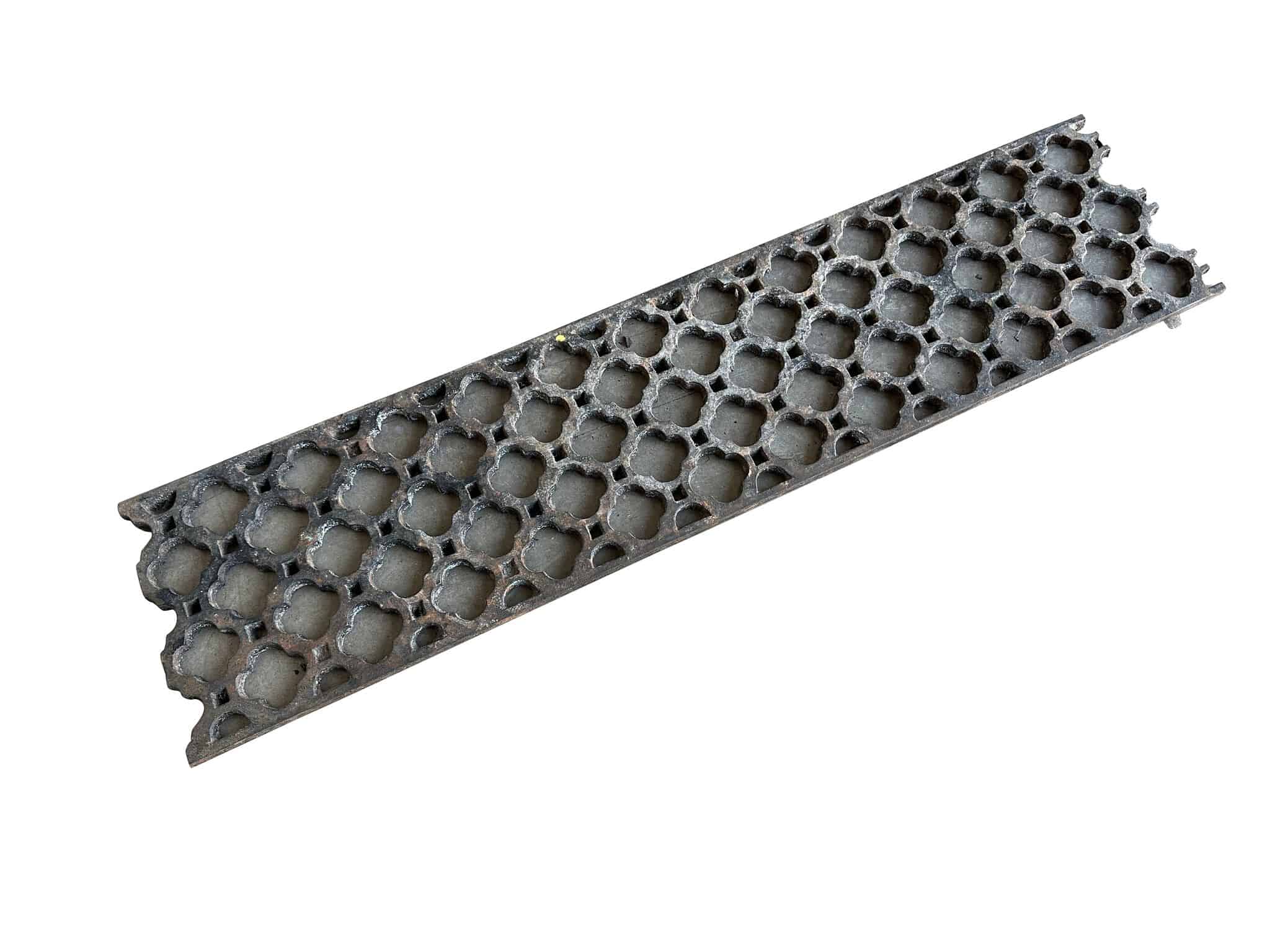 Antique Reclaimed Old Cast Iron Floor Grille / Grid