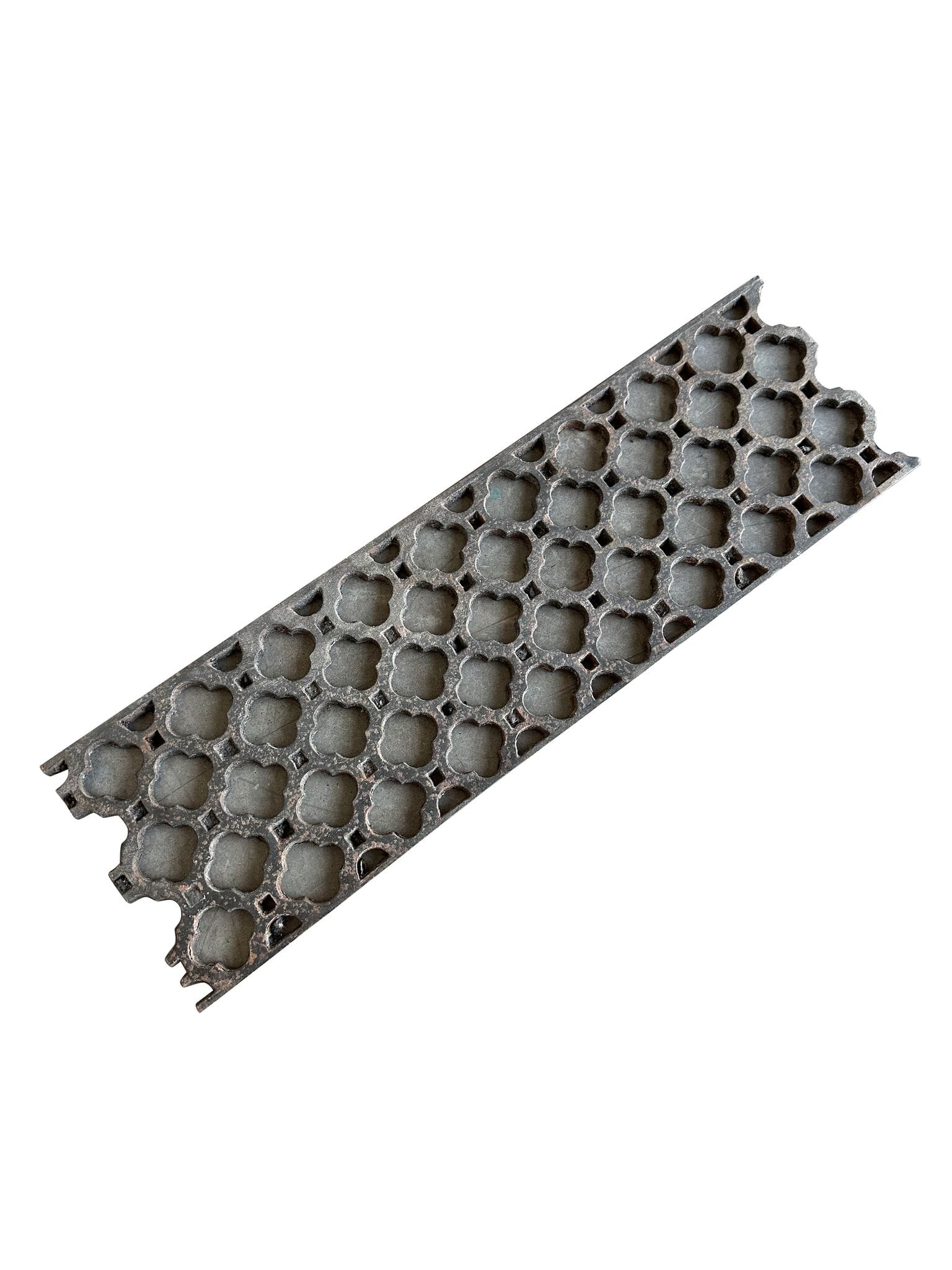 Antique Old Reclaimed Cast Iron Floor Grille / Grid - 9492E