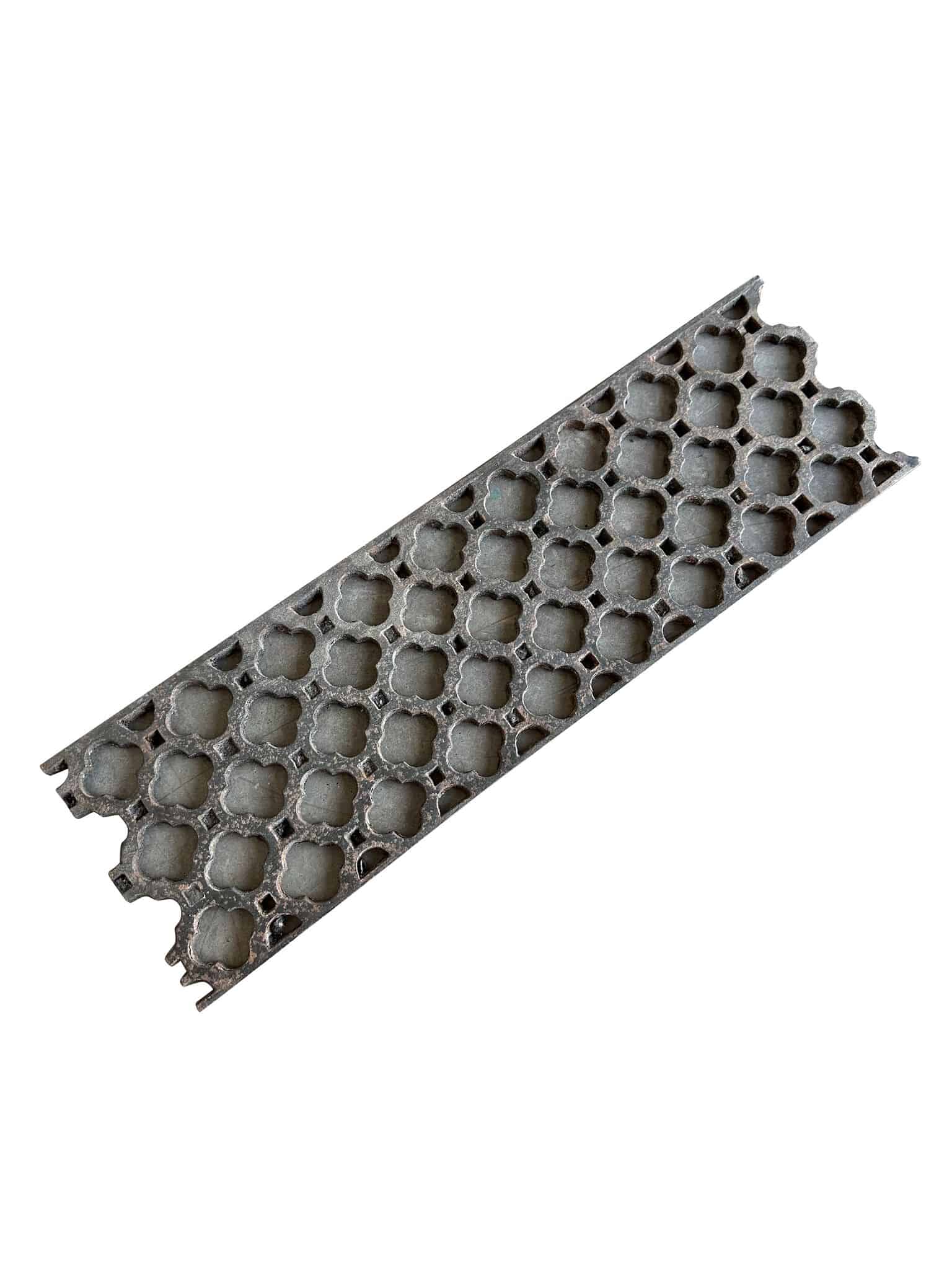 Antique Old Reclaimed Cast Iron Floor Grille / Grid